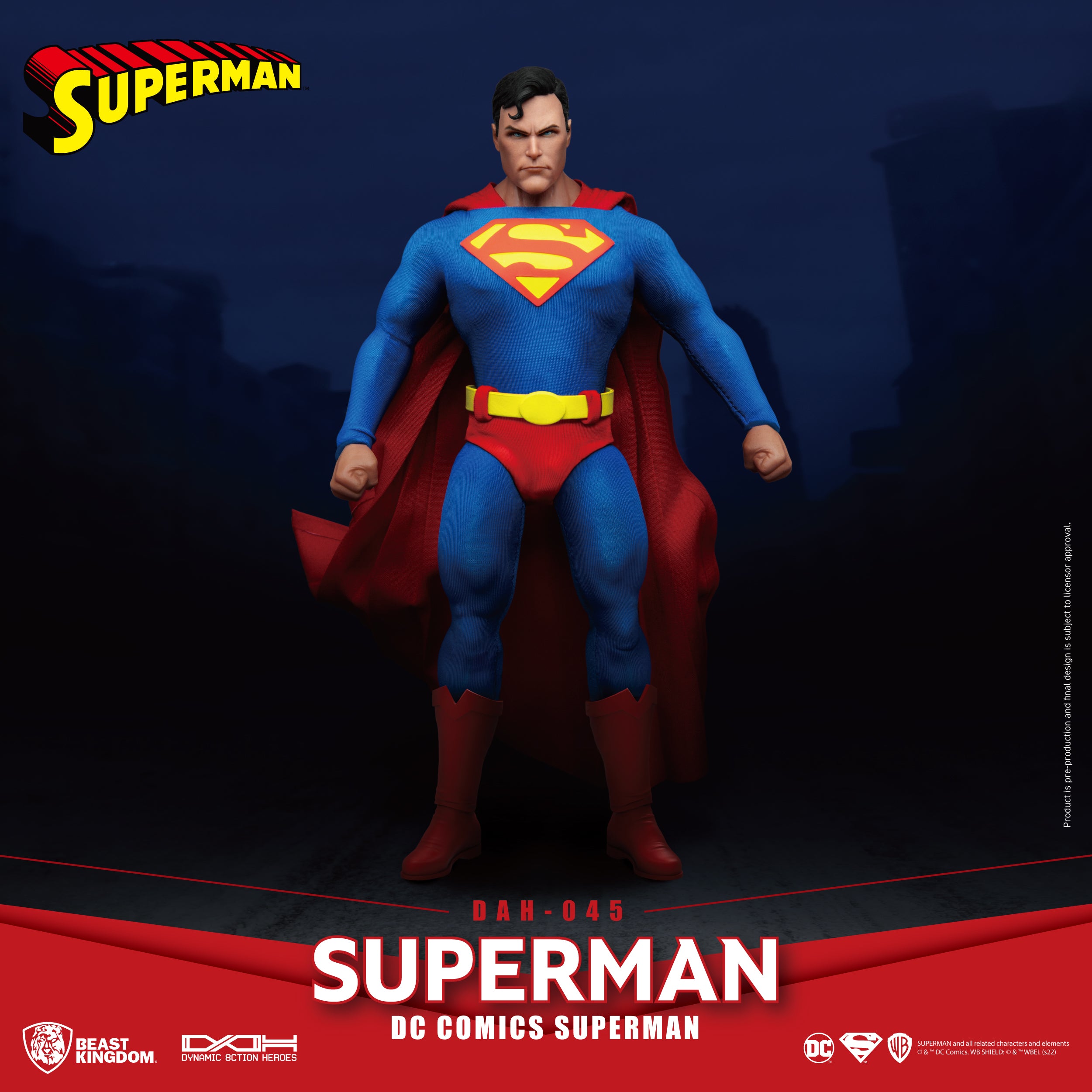 PRE-ORDER Dynamic 8ction Heroes #45 - DC Comics - Superman