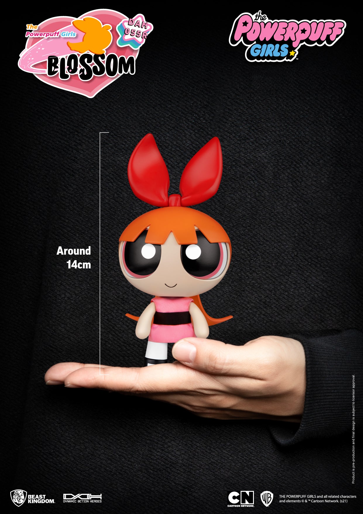 PRE-ORDER Dynamic 8action Heroes - Powerpuff Girls - Blossom