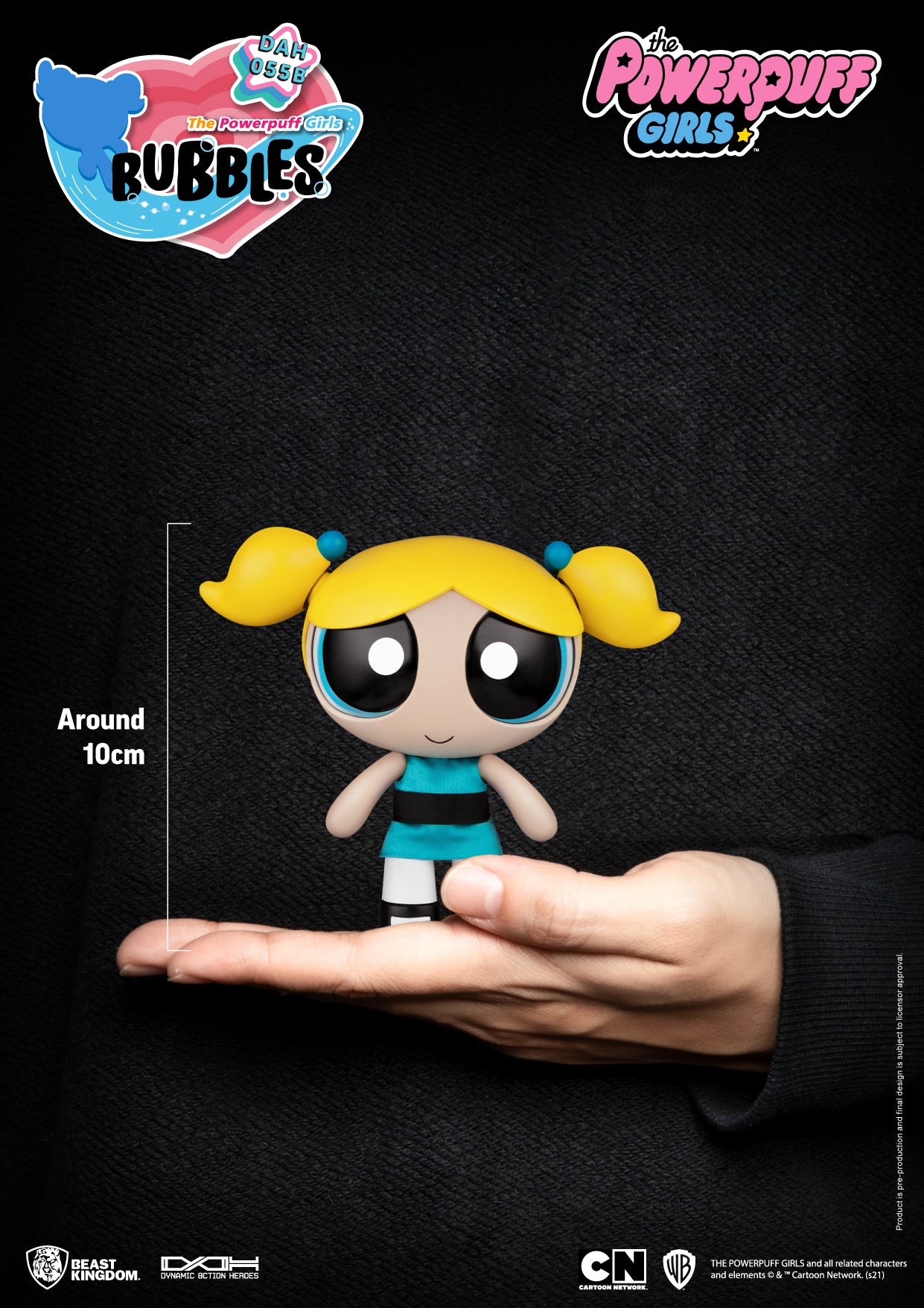 PRE-ORDER Dynamic 8action Heroes - Powerpuff Girls - Bubbles