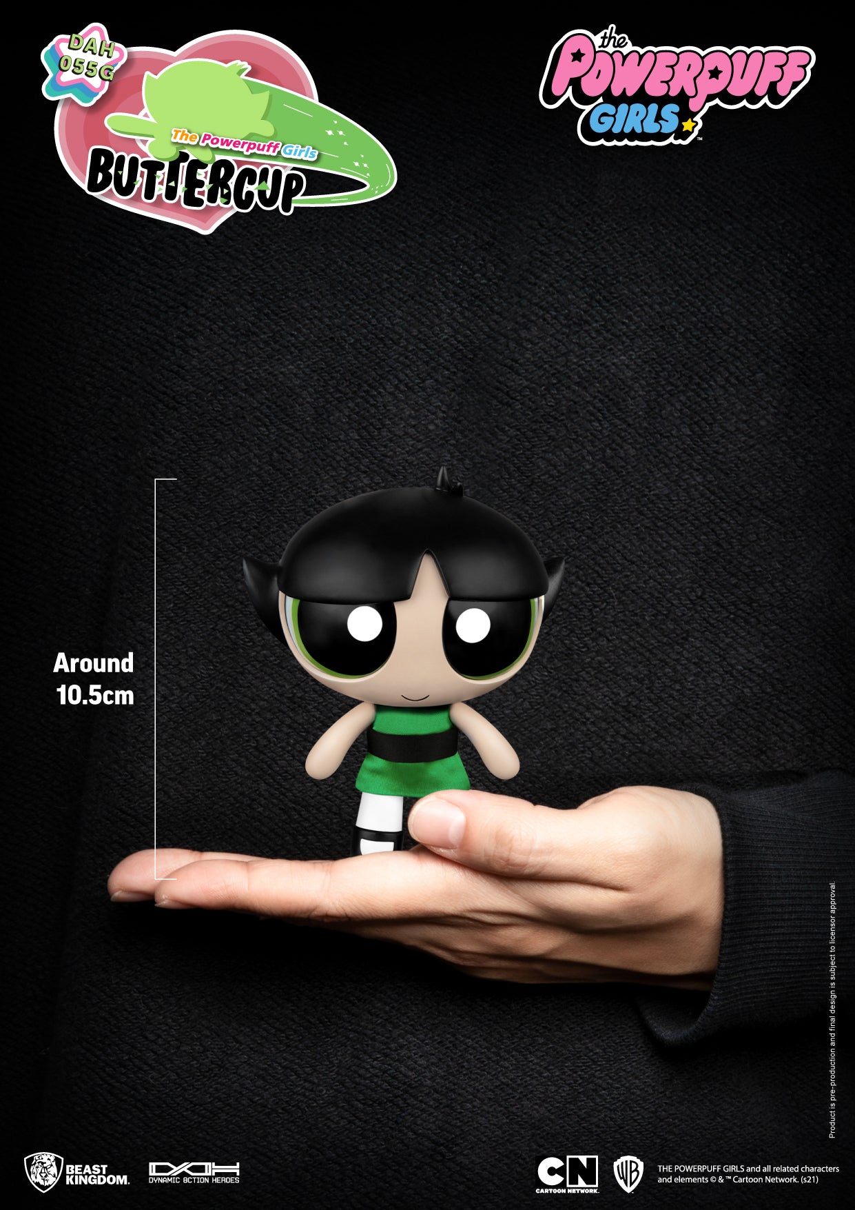 PRE-ORDER Dynamic 8action Heroes - Powerpuff Girls - Buttercup