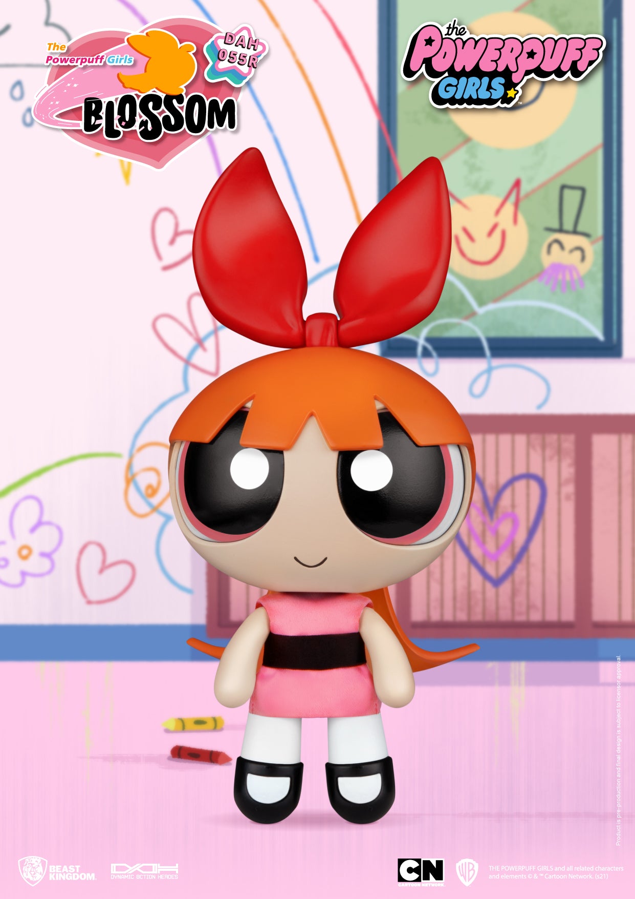 PRE-ORDER Dynamic 8action Heroes - Powerpuff Girls - Blossom
