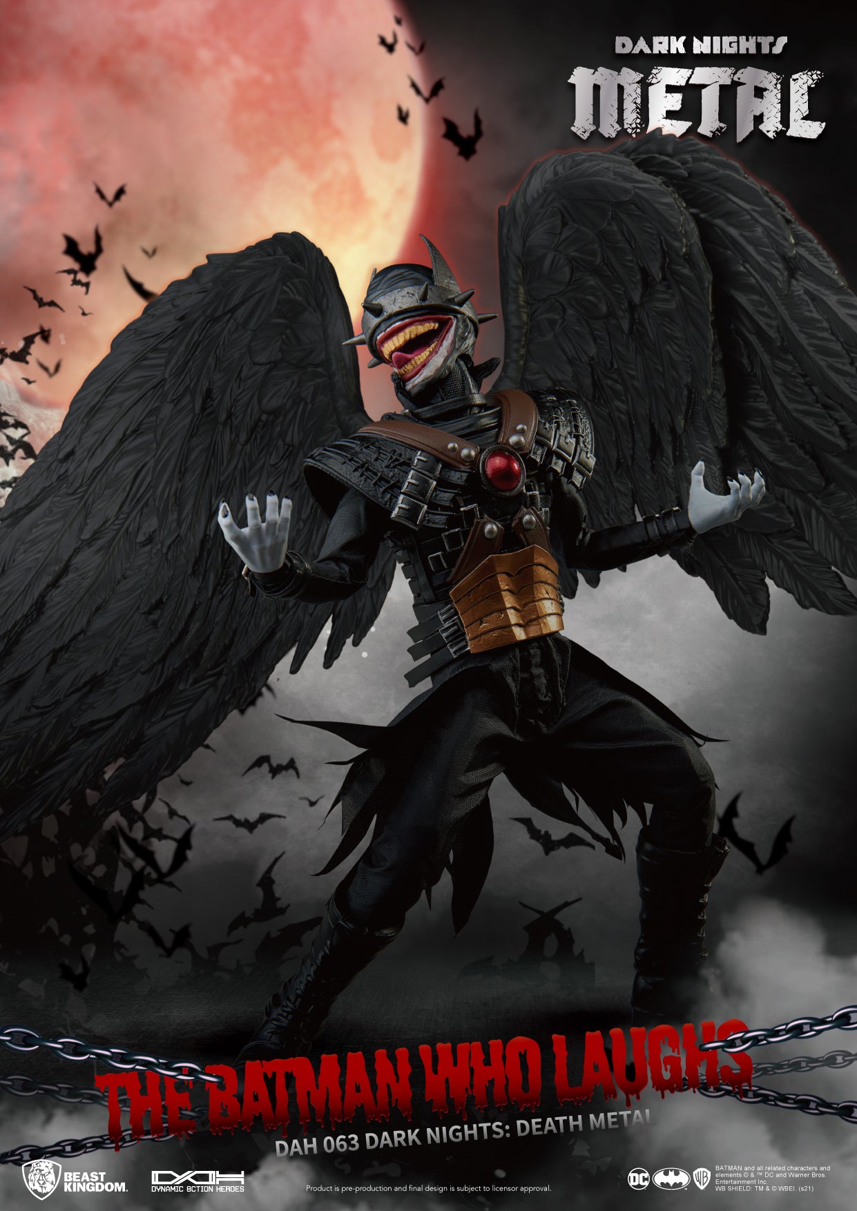 PRE-ORDER Dynamic 8action Heroes - Dark Nights: Death Metal - The Batman Who Laughs
