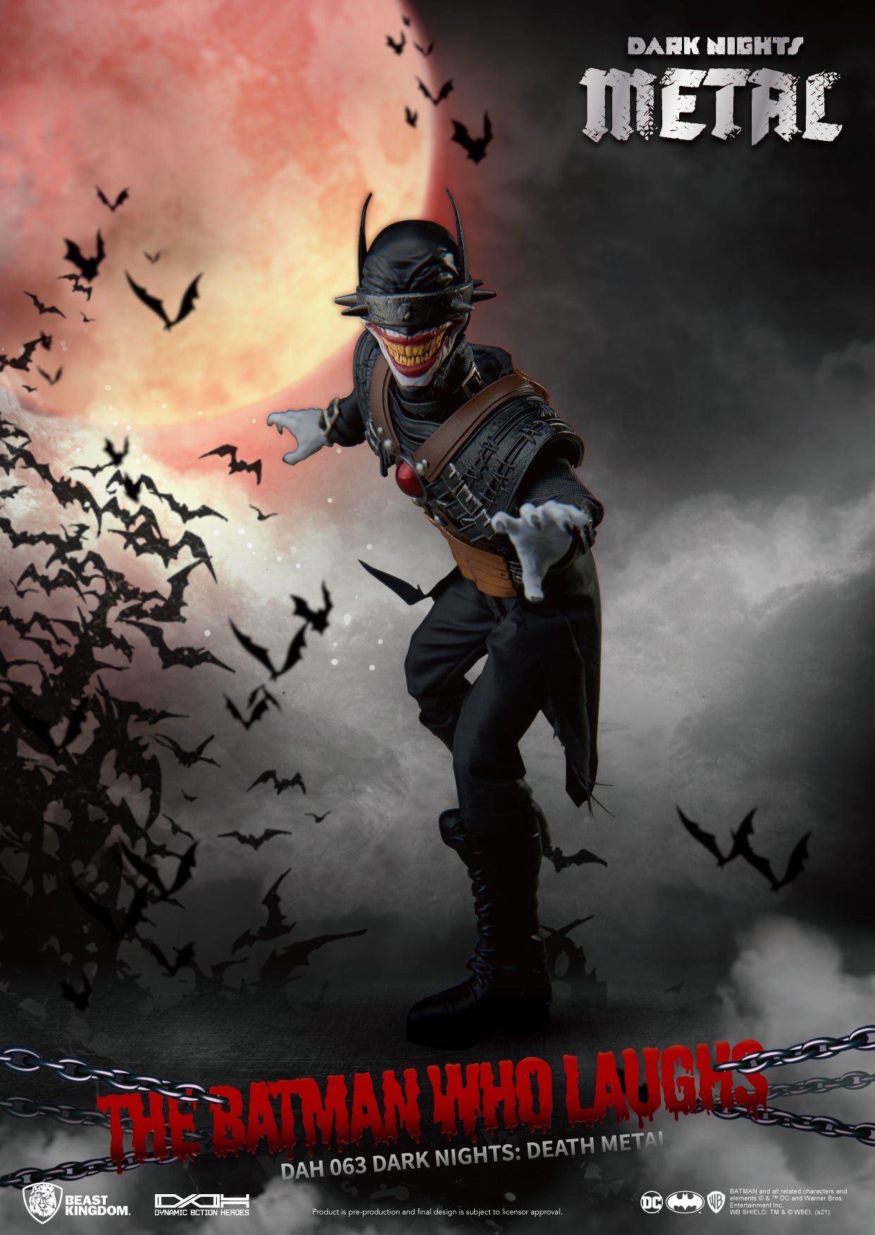 PRE-ORDER Dynamic 8action Heroes - Dark Nights: Death Metal - The Batman Who Laughs