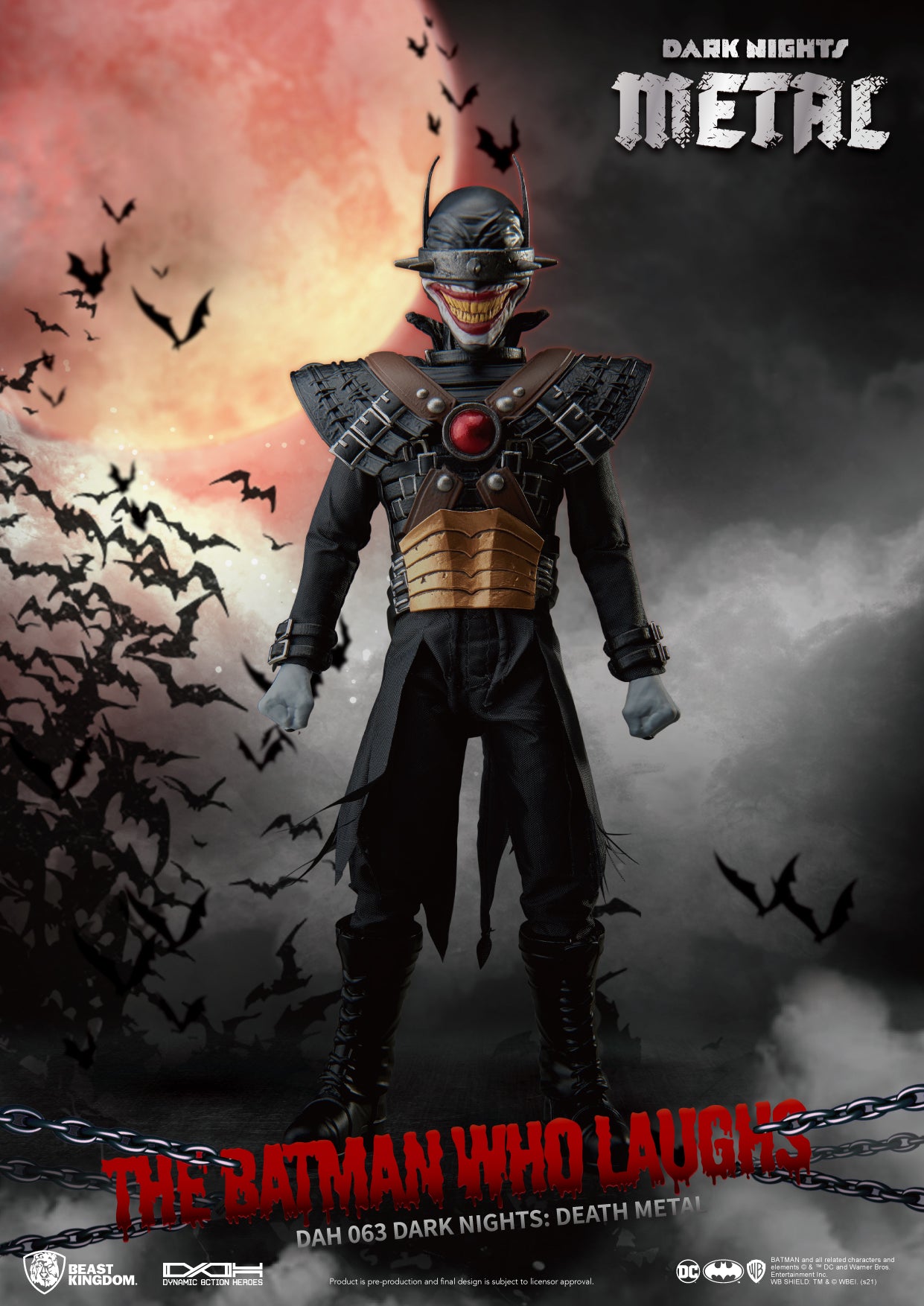 PRE-ORDER Dynamic 8action Heroes - Dark Nights: Death Metal - The Batman Who Laughs