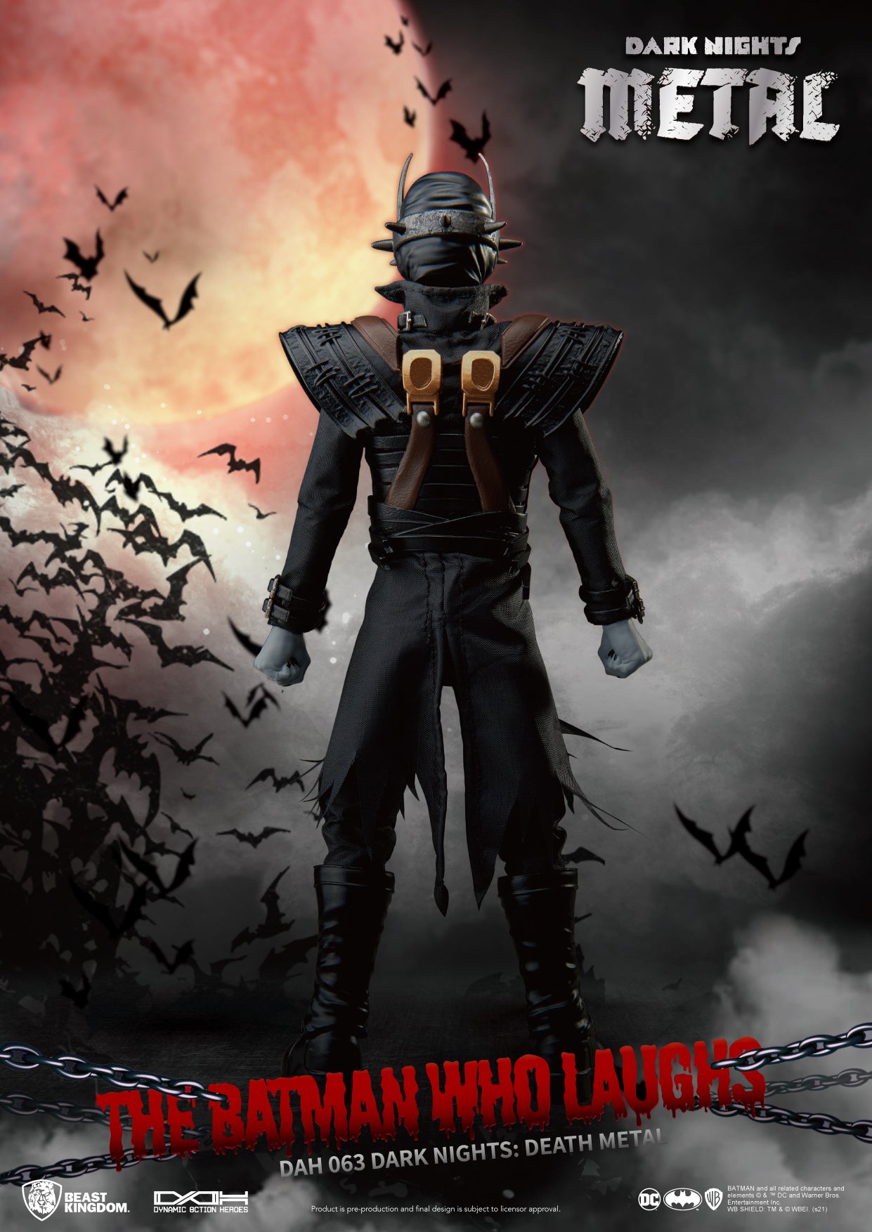 PRE-ORDER Dynamic 8action Heroes - Dark Nights: Death Metal - The Batman Who Laughs