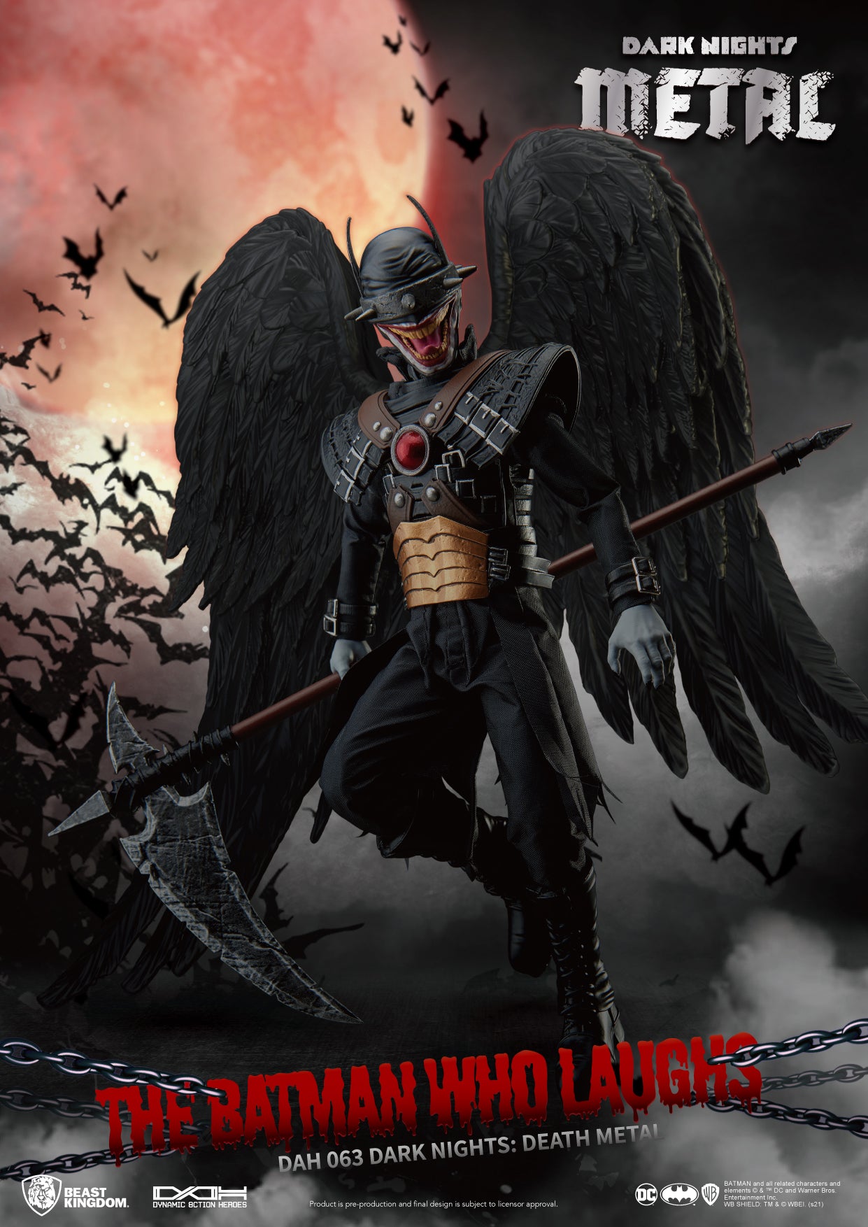 PRE-ORDER Dynamic 8action Heroes - Dark Nights: Death Metal - The Batman Who Laughs