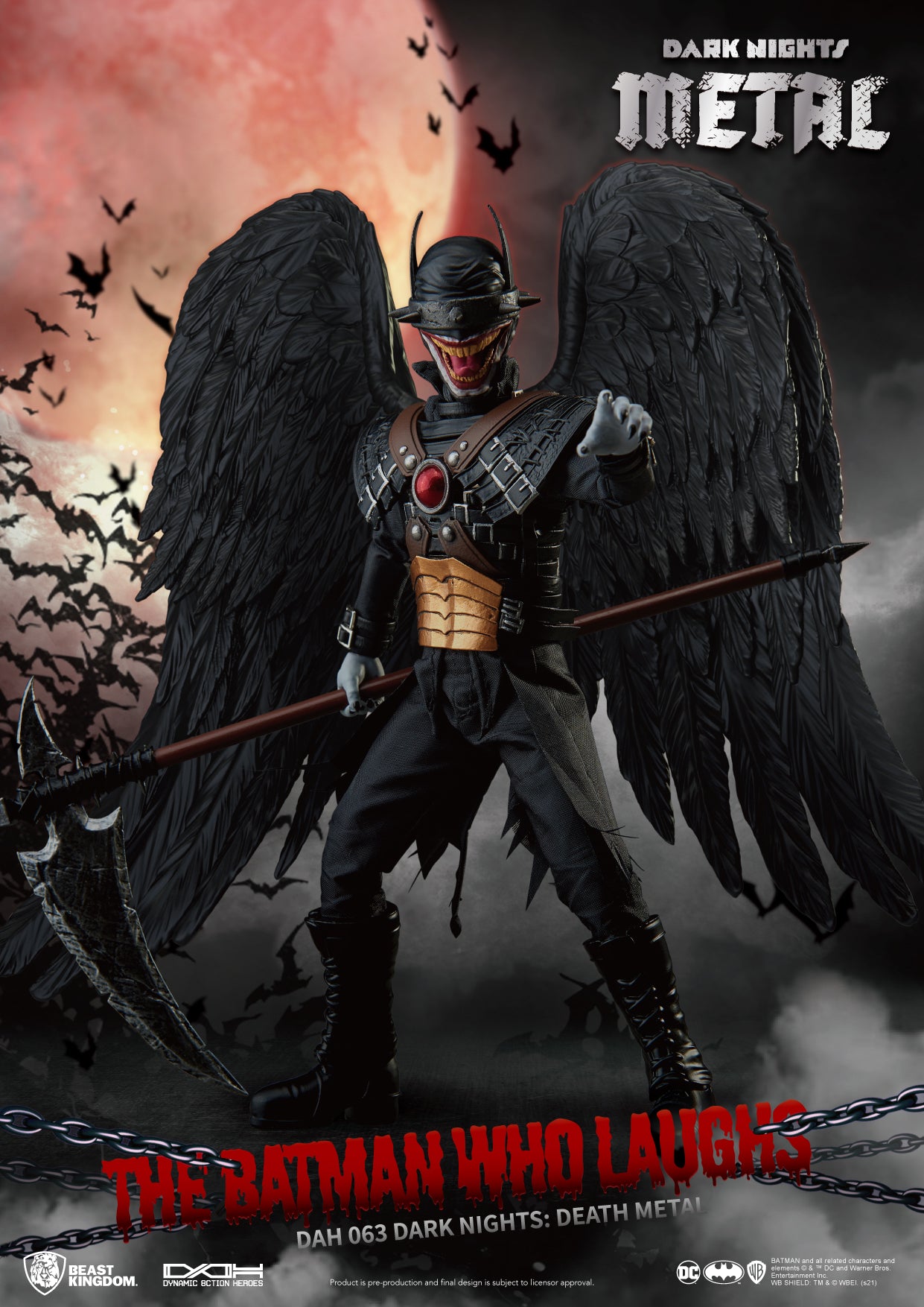 PRE-ORDER Dynamic 8action Heroes - Dark Nights: Death Metal - The Batman Who Laughs