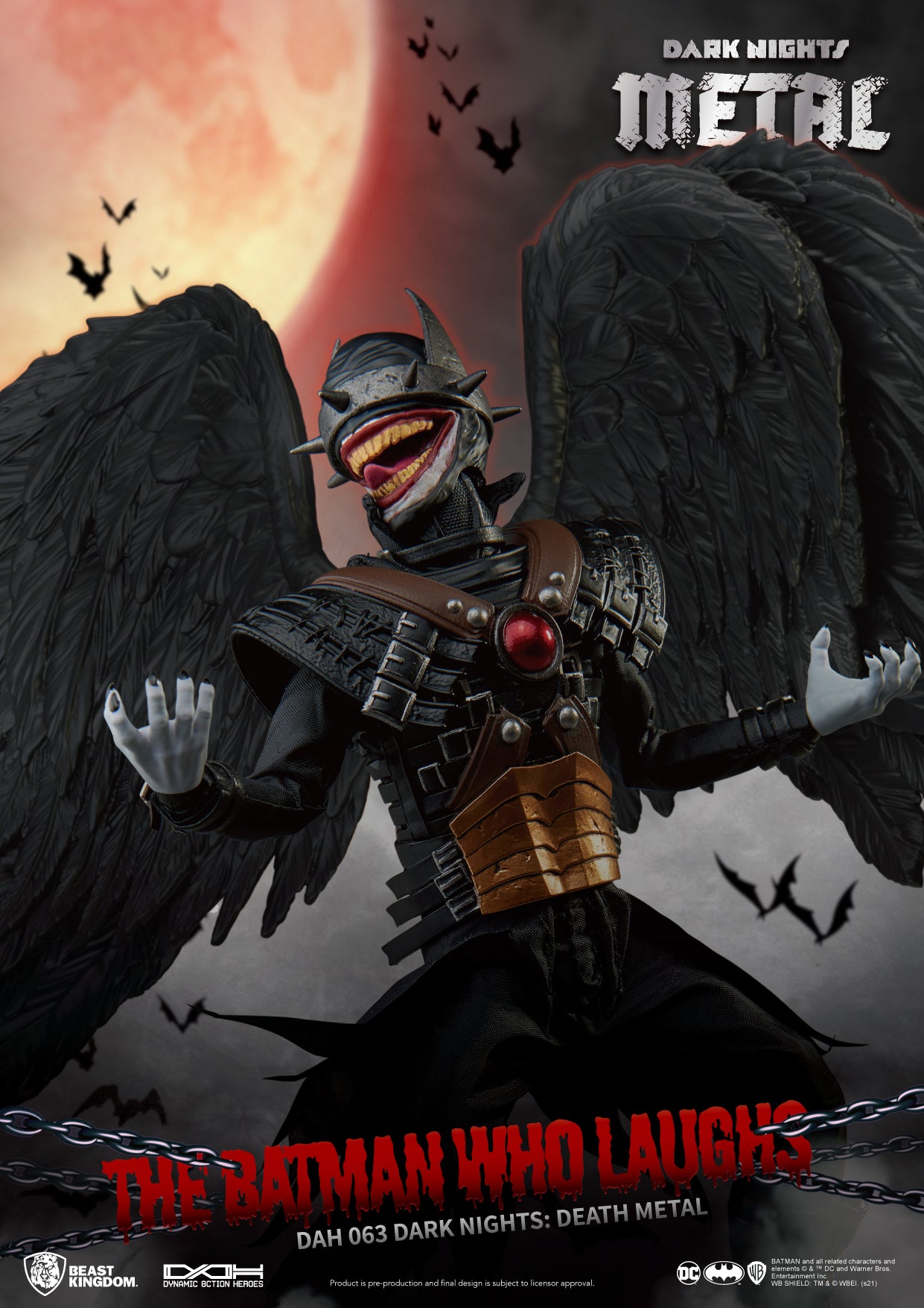 PRE-ORDER Dynamic 8action Heroes - Dark Nights: Death Metal - The Batman Who Laughs