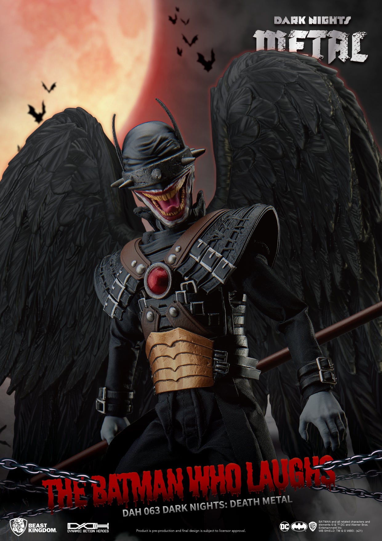 PRE-ORDER Dynamic 8action Heroes - Dark Nights: Death Metal - The Batman Who Laughs