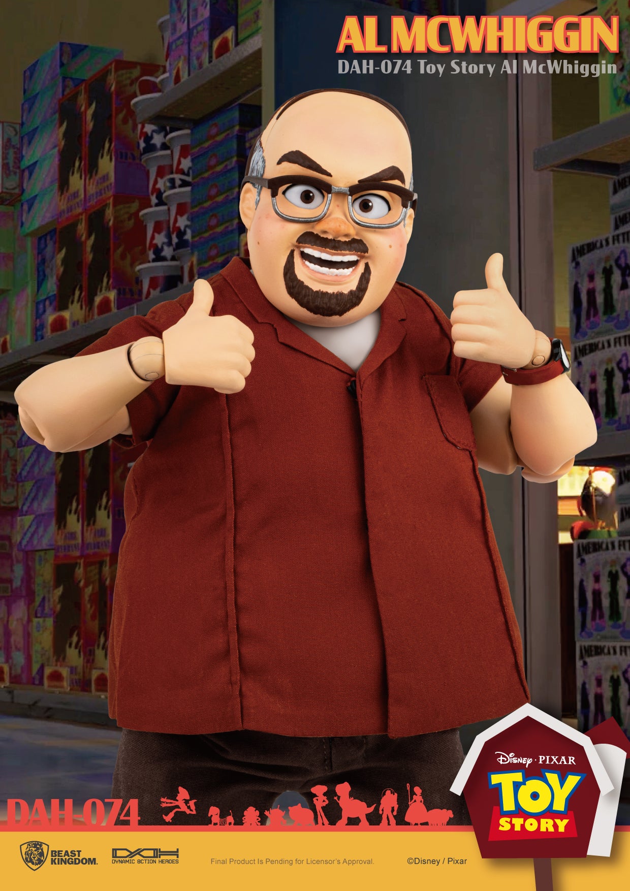 PRE ORDER Toy Story 2 Al McWhiggin pre-order-toy-story-2-al-mcwhiggin