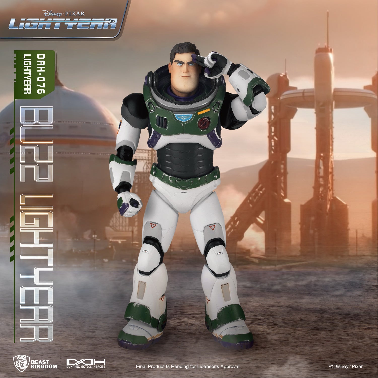 PRE-ORDER Dynamic 8action Heroes - Lightyear - Buzz Lightyear: Alpha Suit