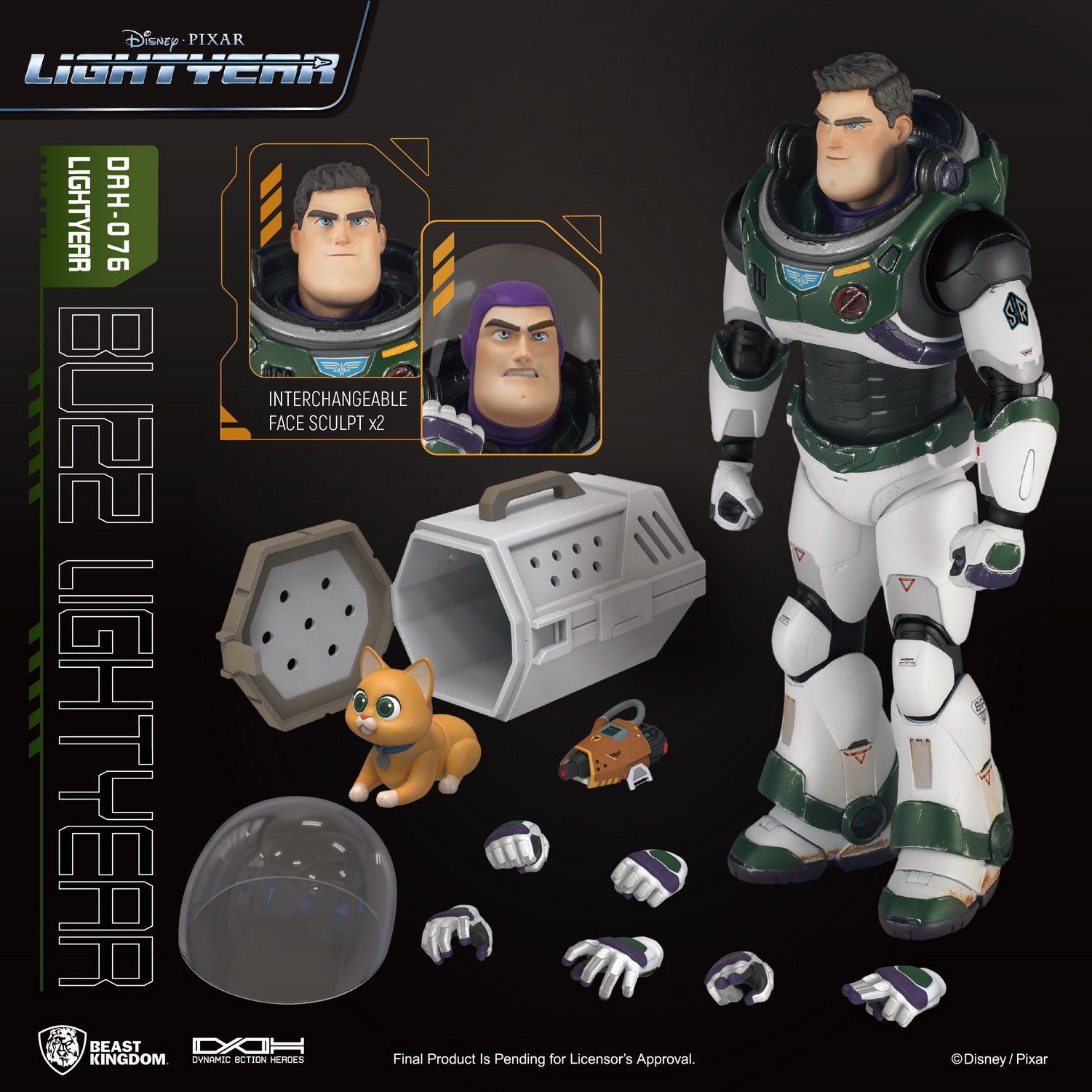 PRE-ORDER Dynamic 8action Heroes - Lightyear - Buzz Lightyear: Alpha Suit