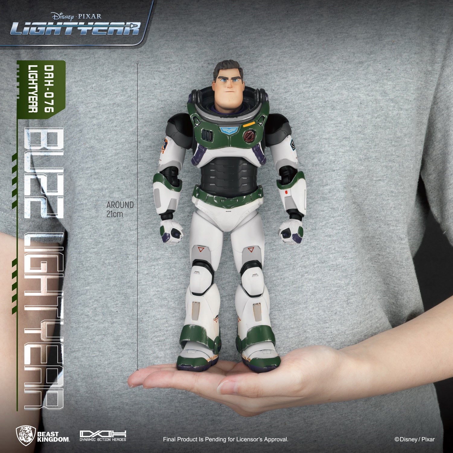 PRE-ORDER Dynamic 8action Heroes - Lightyear - Buzz Lightyear: Alpha Suit