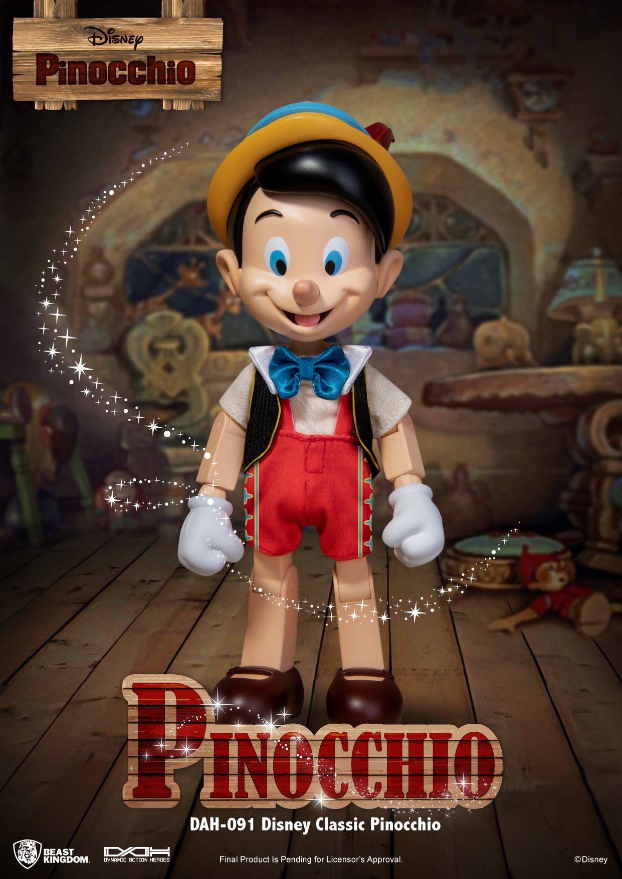 PRE-ORDER Dynamic 8action Heroes - Pinocchio
