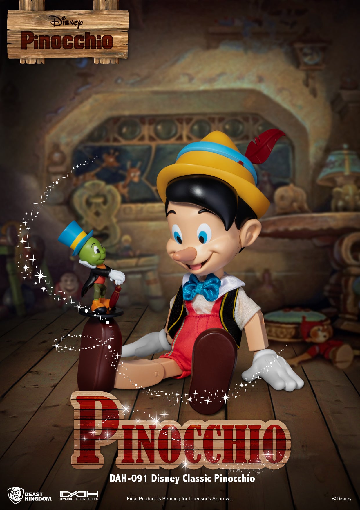 PRE-ORDER Dynamic 8action Heroes - Pinocchio