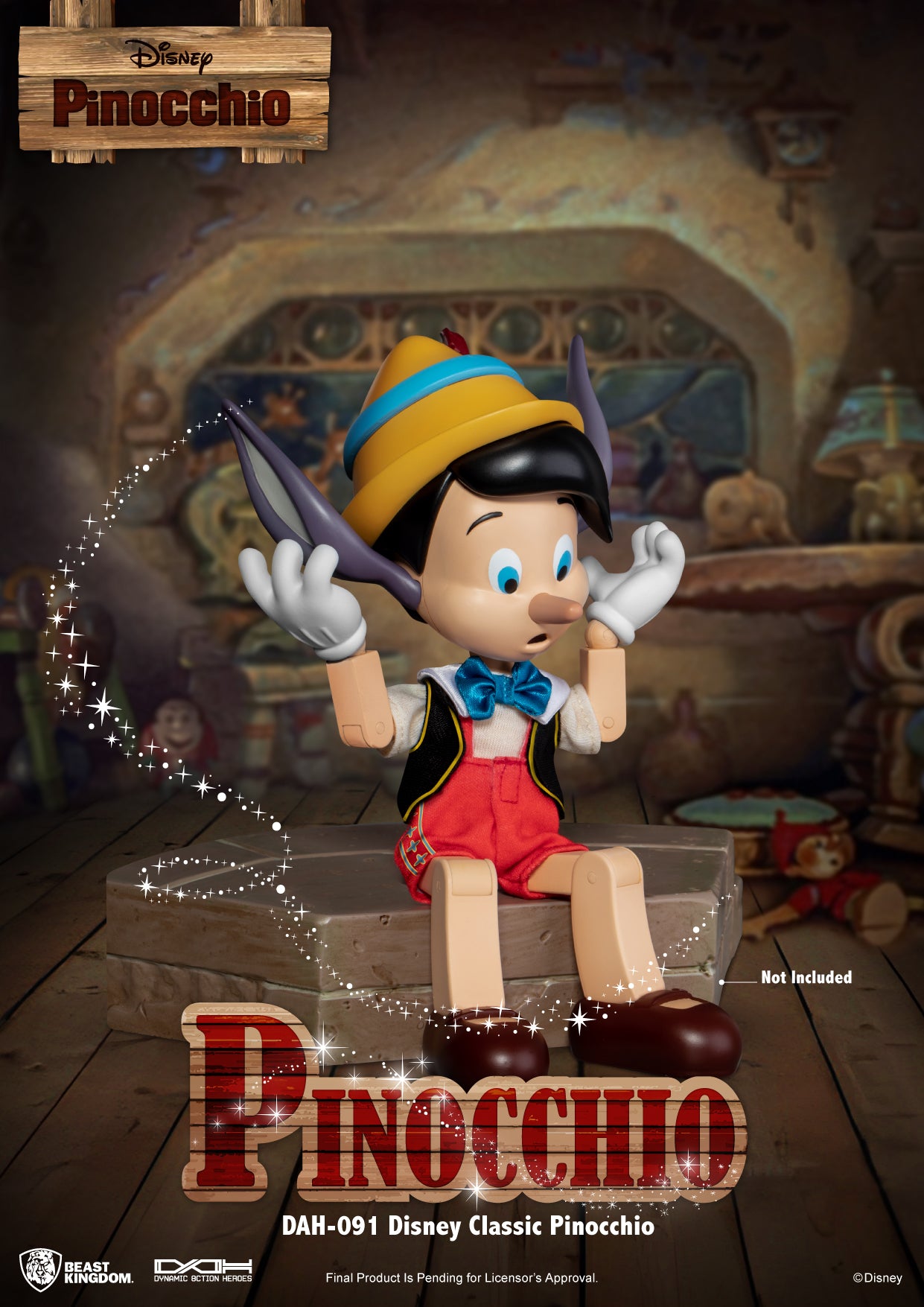PRE-ORDER Dynamic 8action Heroes - Pinocchio
