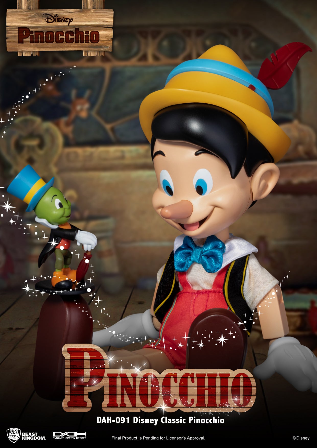 PRE-ORDER Dynamic 8action Heroes - Pinocchio