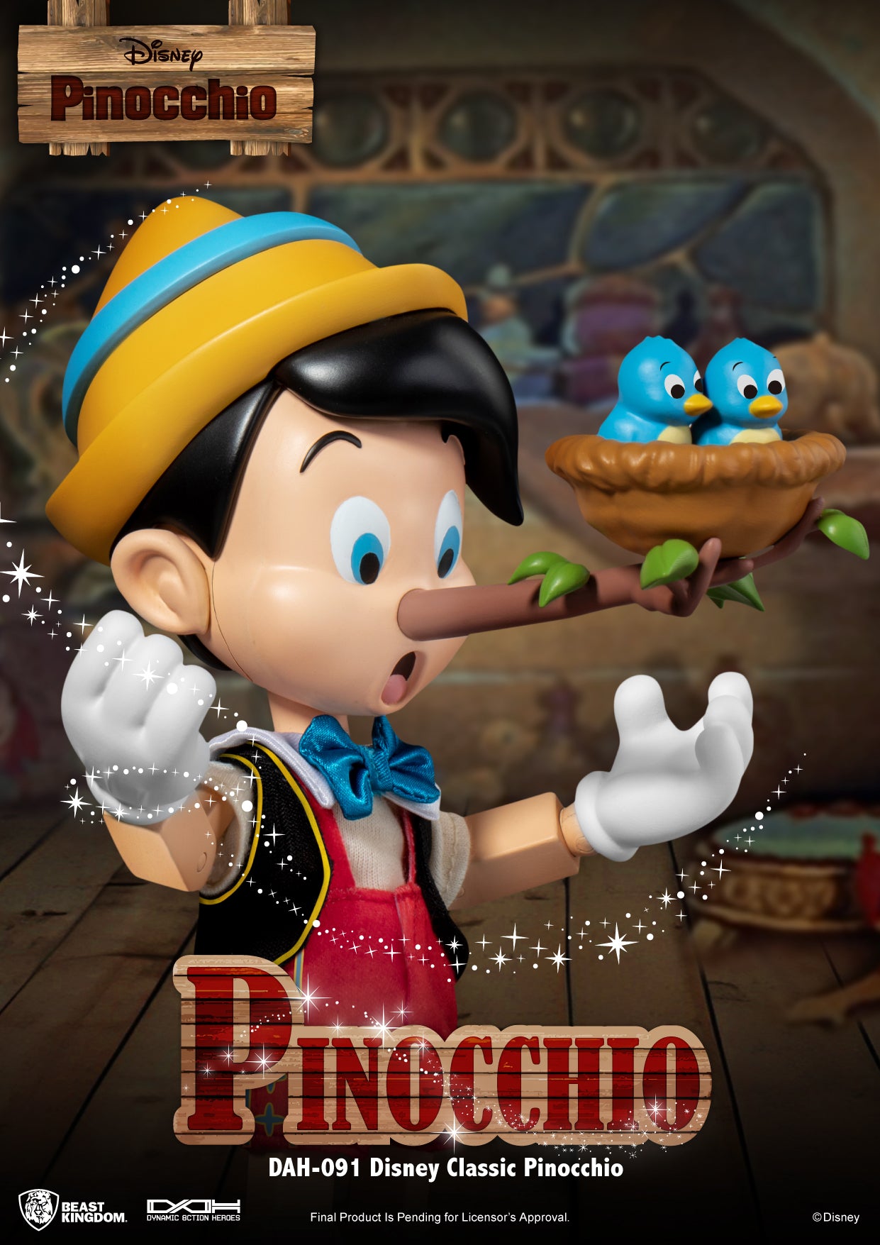 PRE-ORDER Dynamic 8action Heroes - Pinocchio