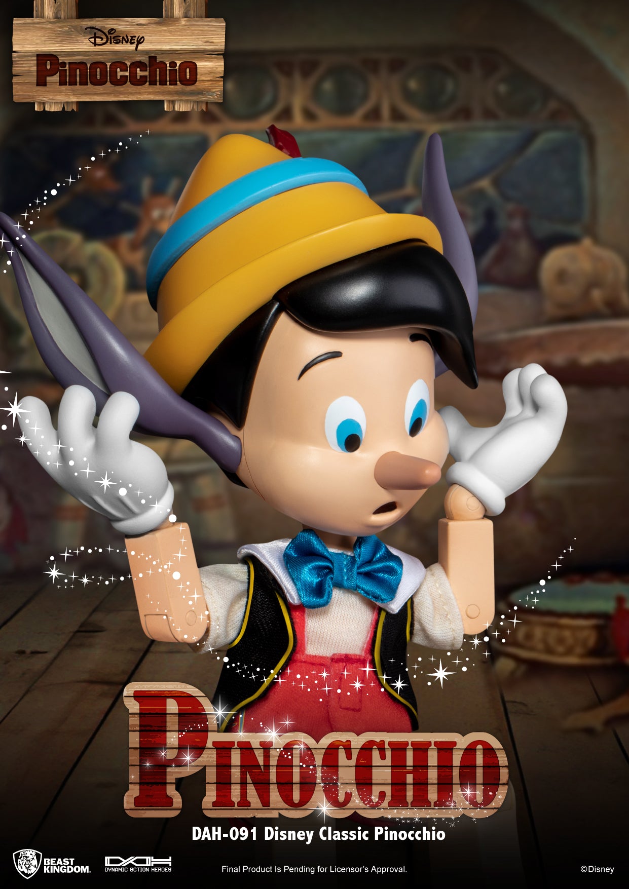 PRE-ORDER Dynamic 8action Heroes - Pinocchio