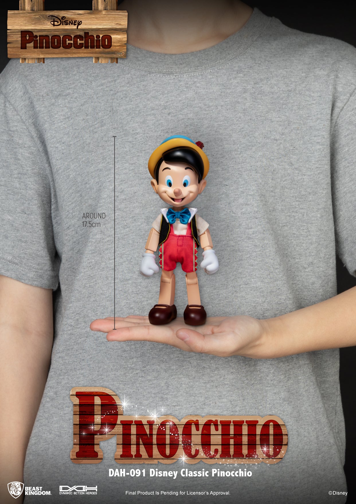 PRE-ORDER Dynamic 8action Heroes - Pinocchio