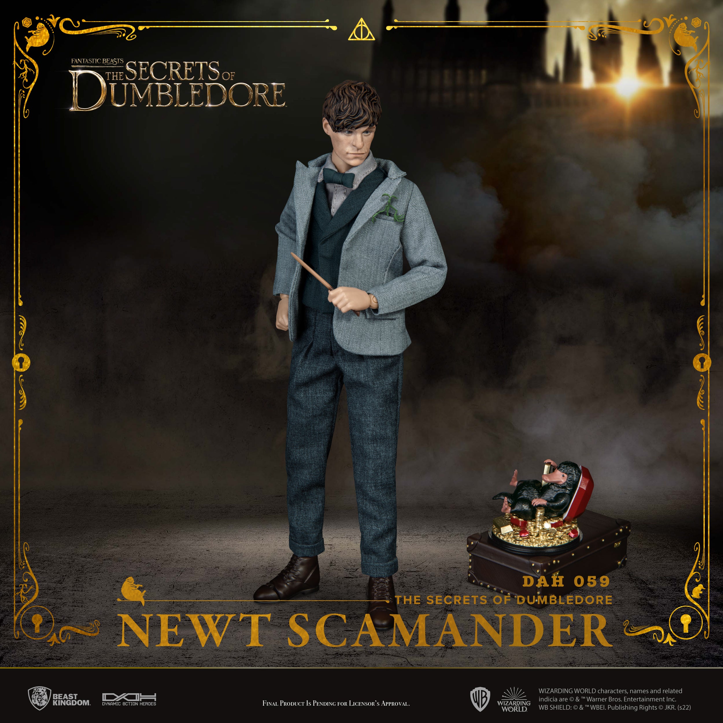 PRE-ORDER Dynamic 8action Heroes - The Secrets of Dumbledore - Newt Scamander
