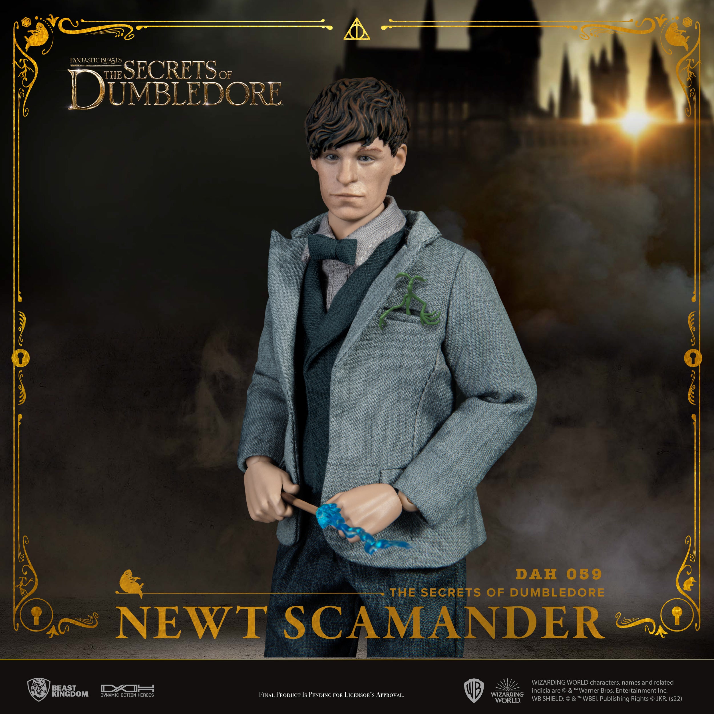 PRE-ORDER Dynamic 8action Heroes - The Secrets of Dumbledore - Newt Scamander