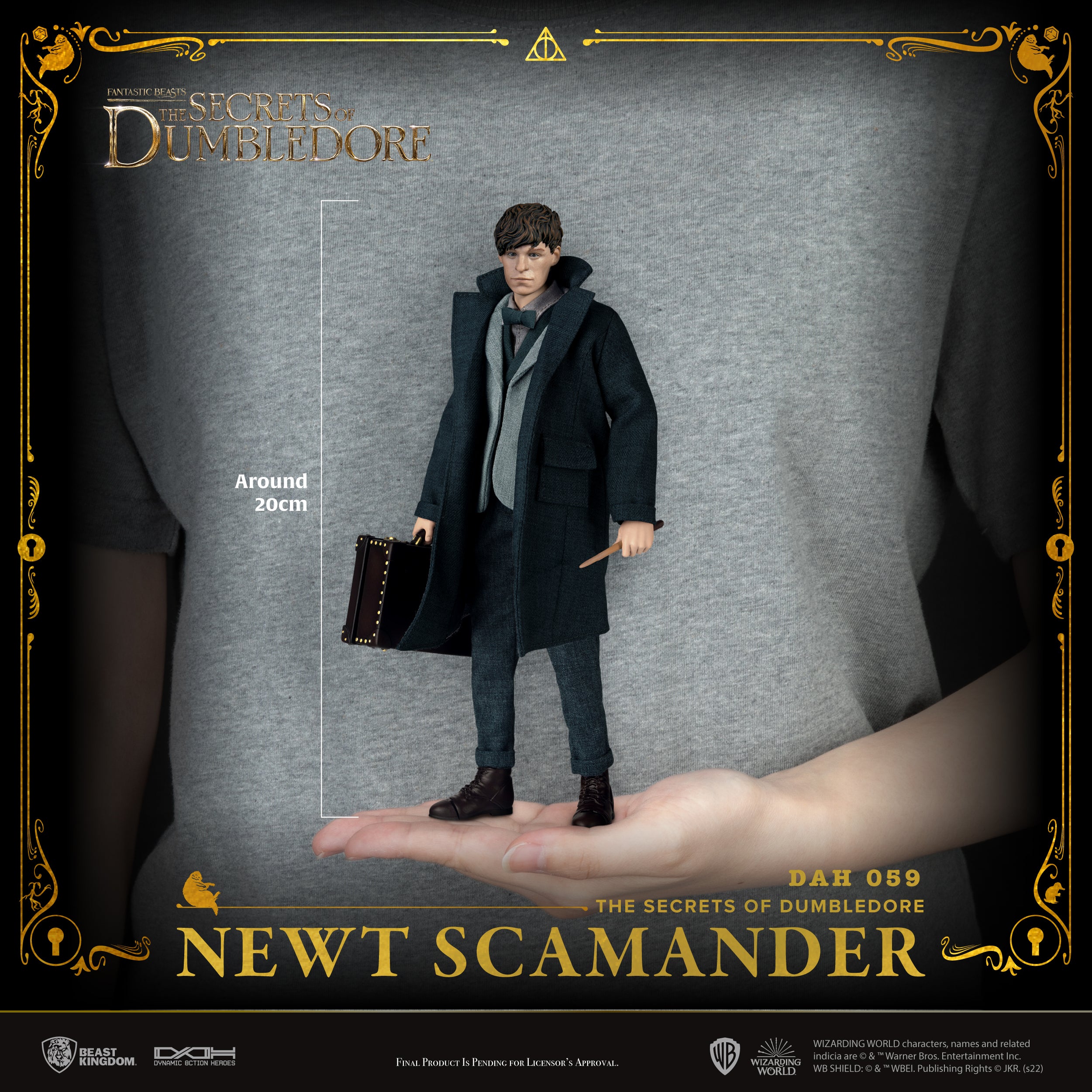 PRE-ORDER Dynamic 8action Heroes - The Secrets of Dumbledore - Newt Scamander