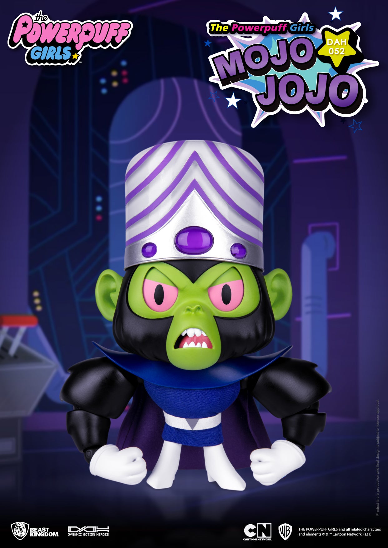 PRE-ORDER Dynamic 8action Heroes - Powerpuff Girls - Mojo Jojo