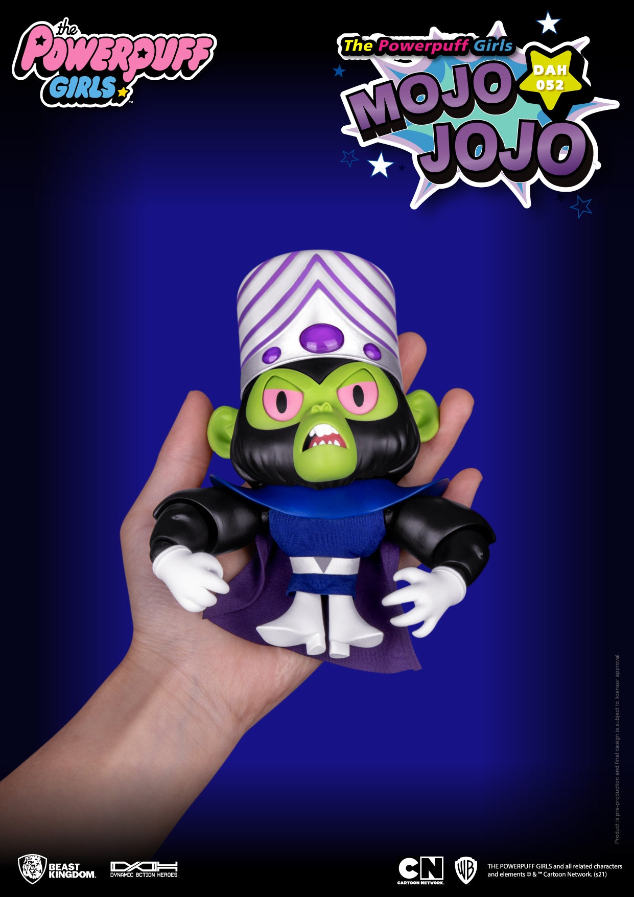 PRE-ORDER Dynamic 8action Heroes - Powerpuff Girls - Mojo Jojo