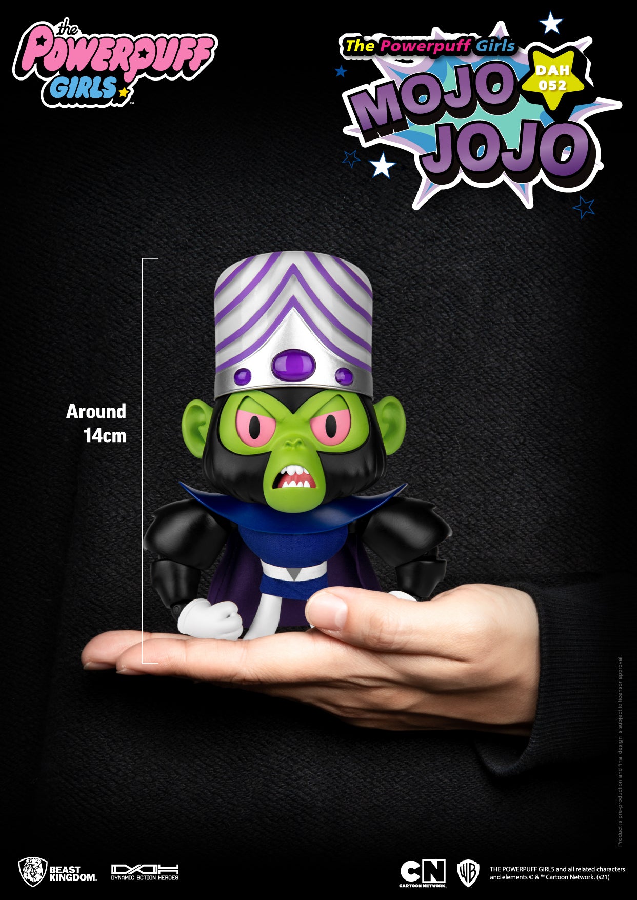 PRE-ORDER Dynamic 8action Heroes - Powerpuff Girls - Mojo Jojo