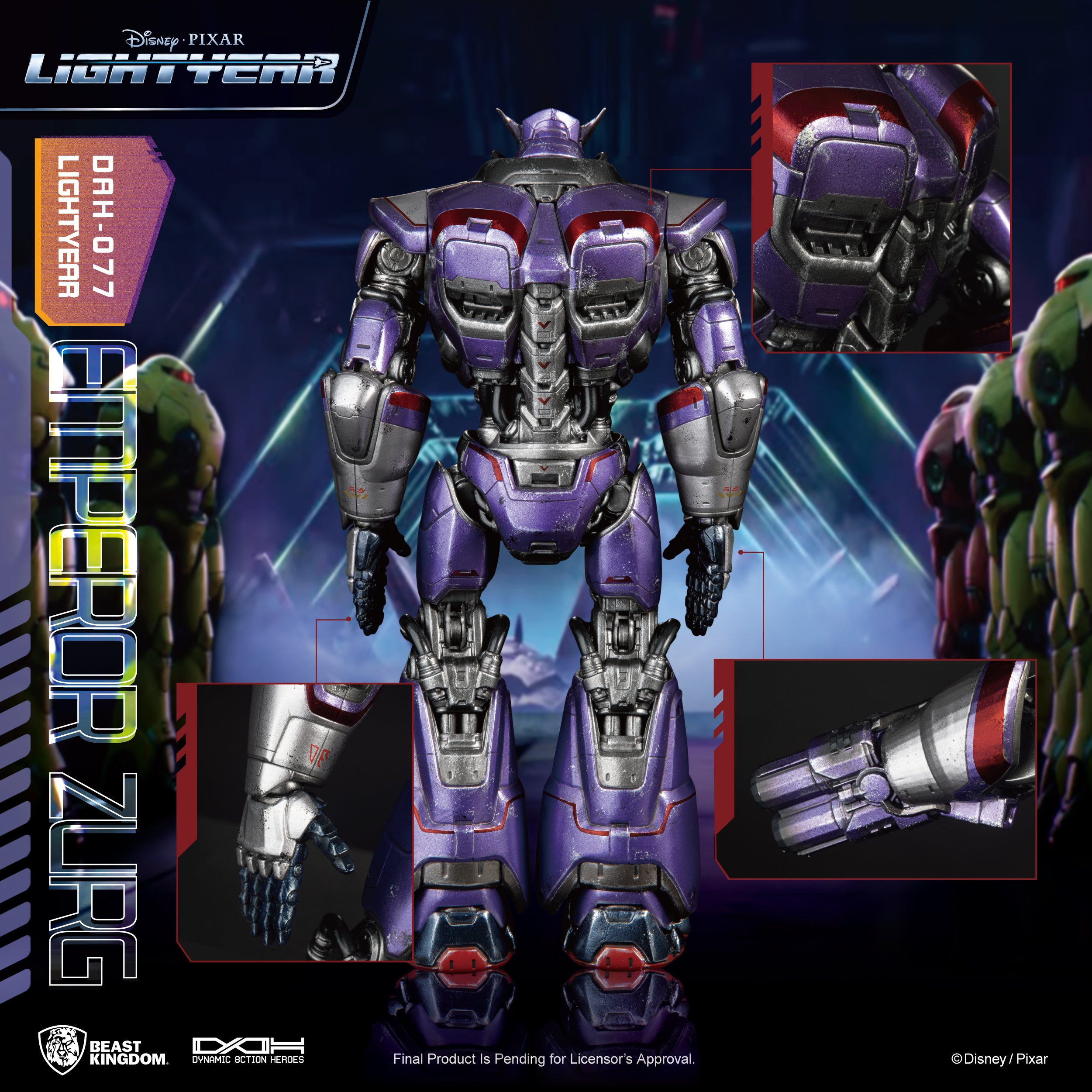 PRE-ORDER Dynamic 8action Heroes - Lightyear - Zurg
