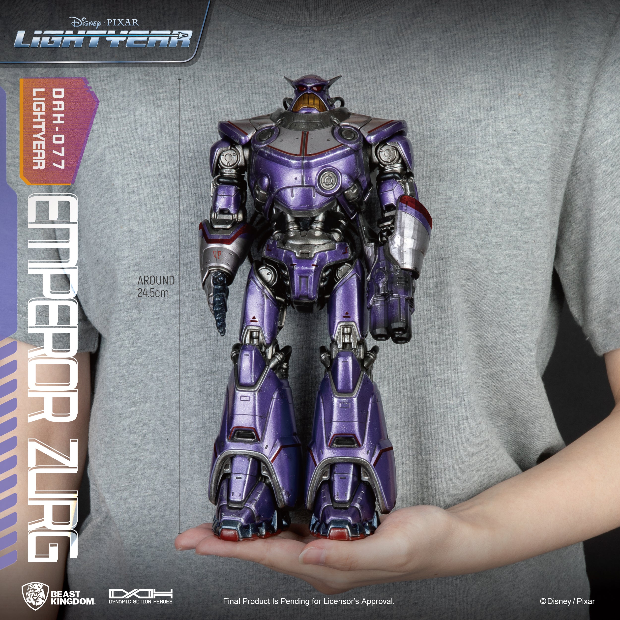 PRE-ORDER Dynamic 8action Heroes - Lightyear - Zurg