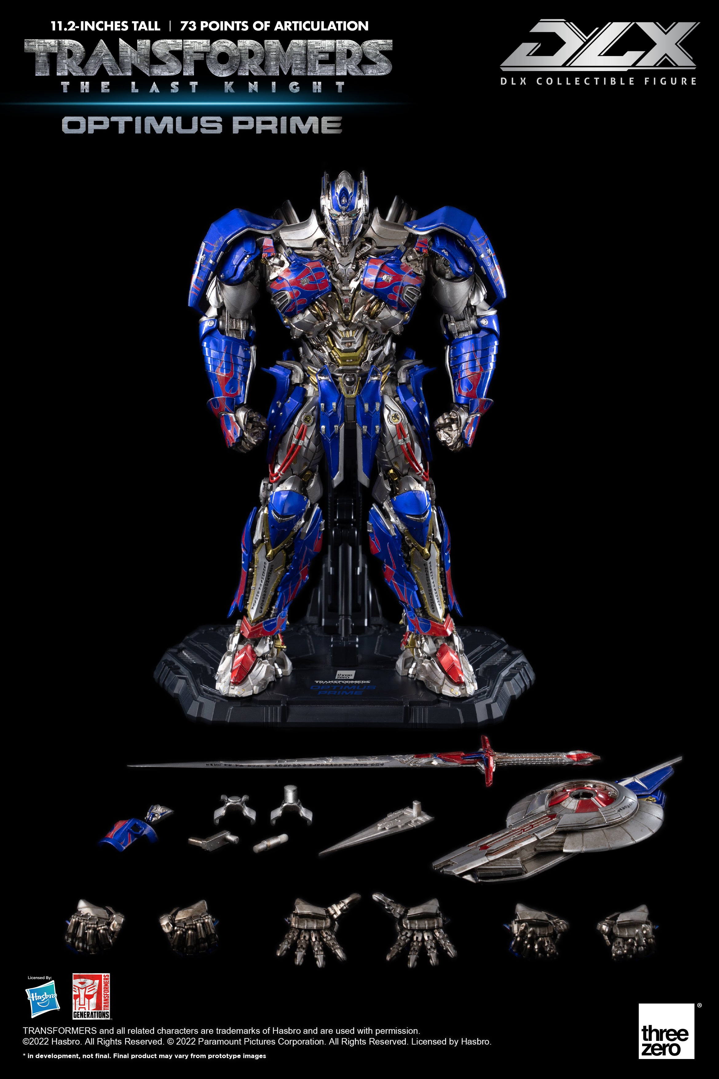 PRE-ORDER Transformers: The Last Knight – DLX Optimus Prime
