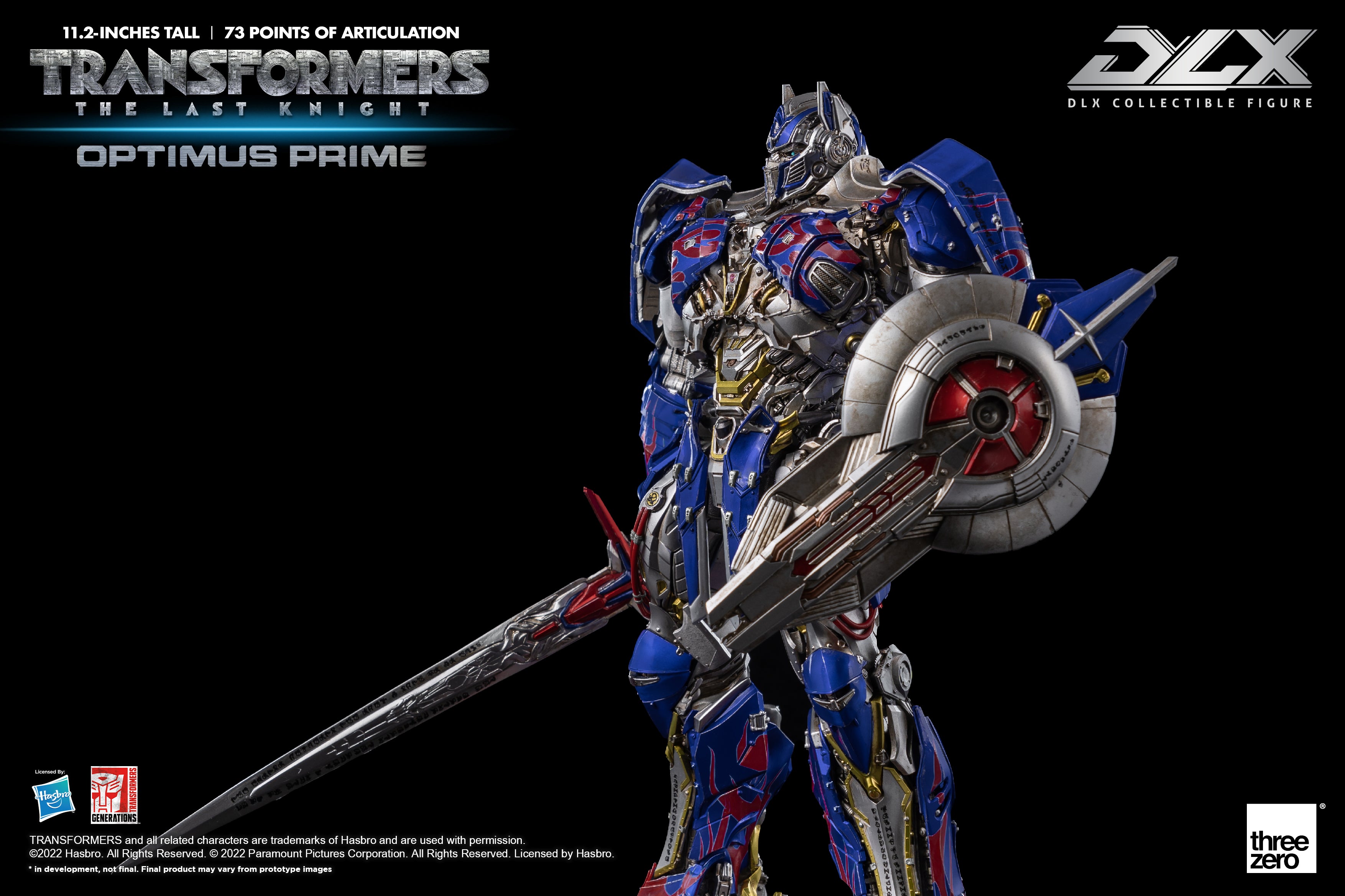 PRE-ORDER Transformers: The Last Knight – DLX Optimus Prime