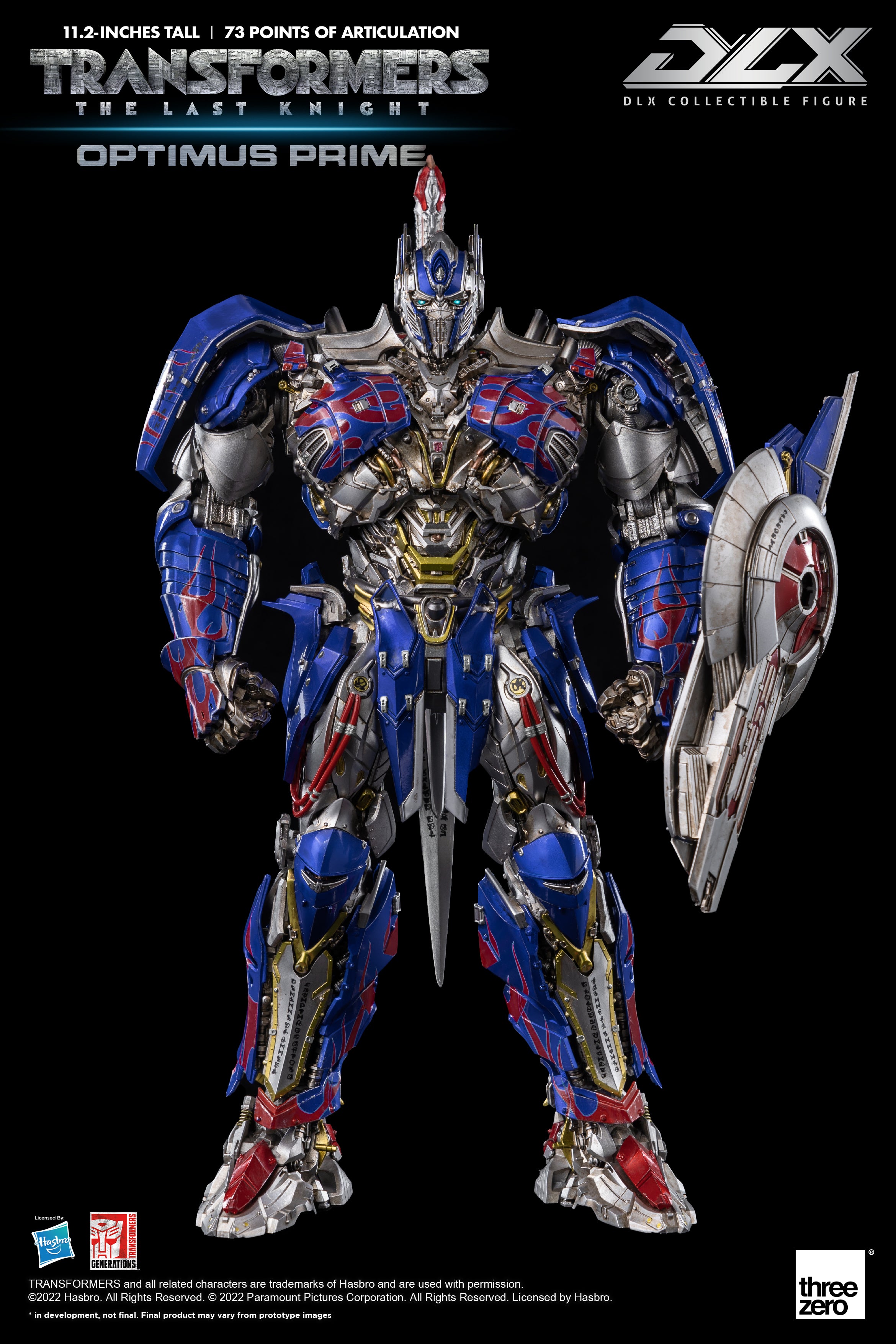 PRE-ORDER Transformers: The Last Knight – DLX Optimus Prime