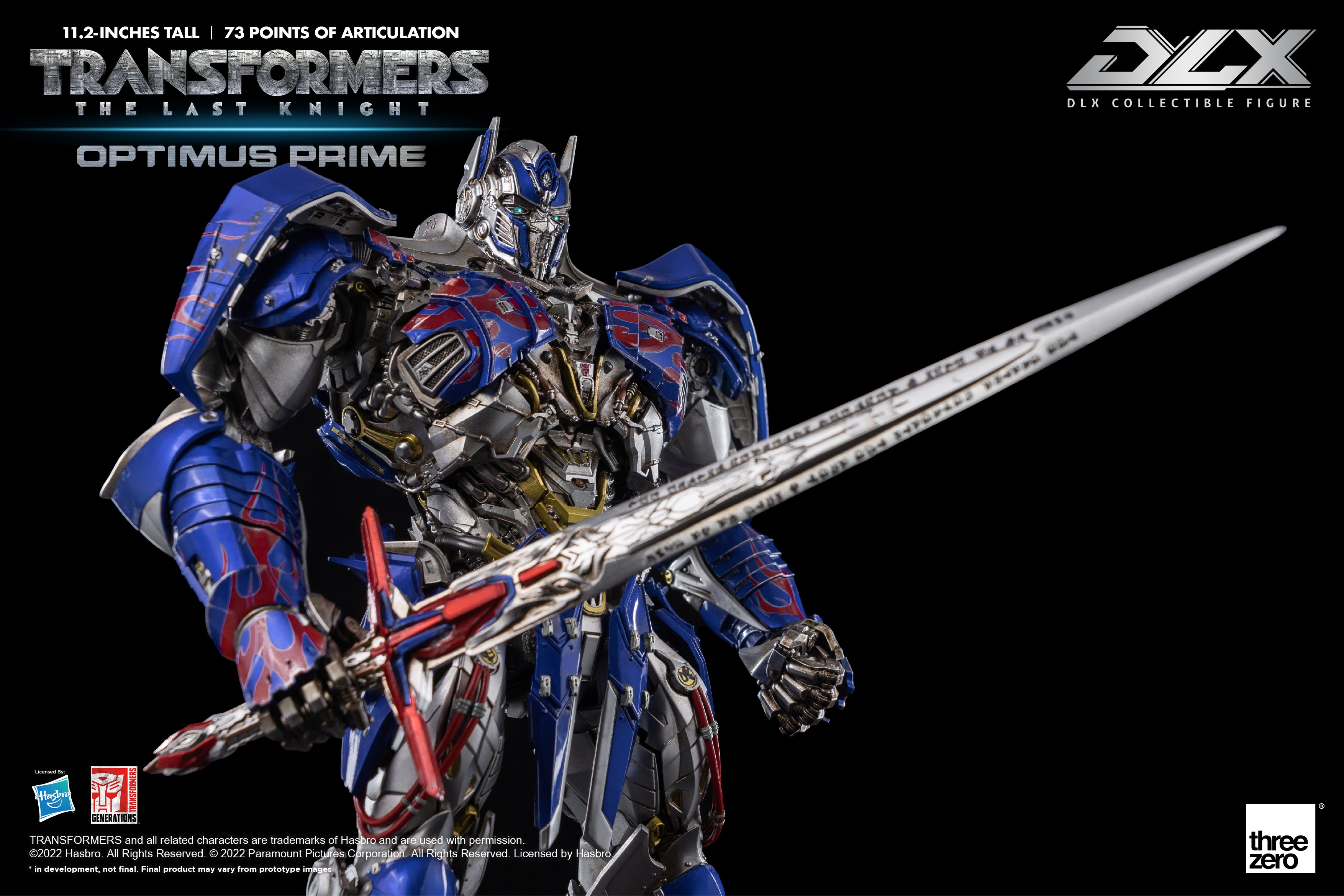 PRE-ORDER Transformers: The Last Knight – DLX Optimus Prime