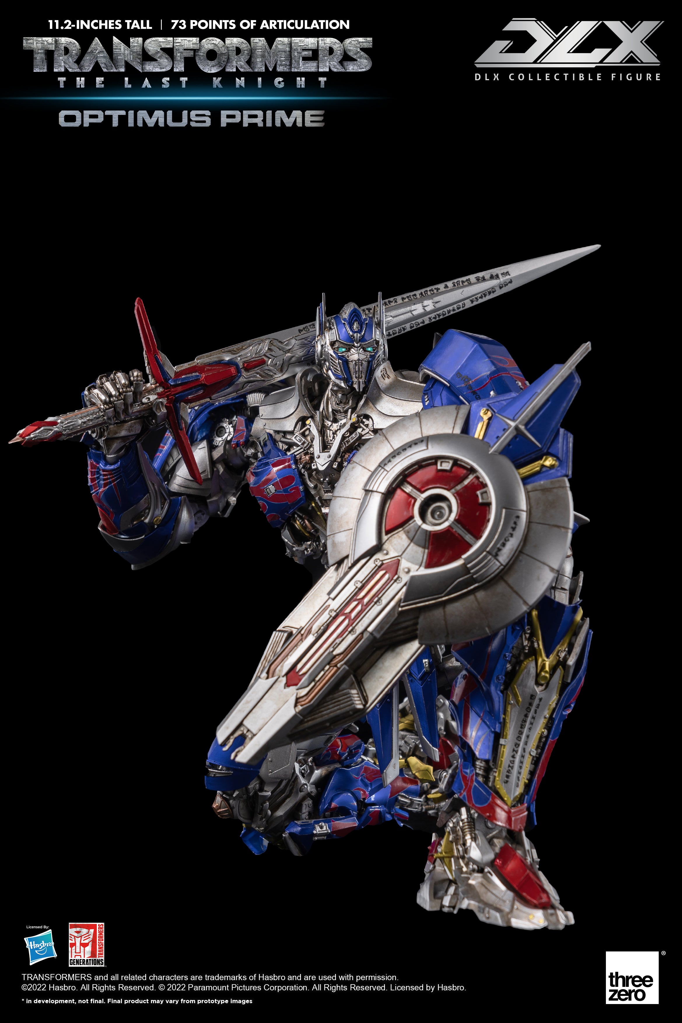 PRE-ORDER Transformers: The Last Knight – DLX Optimus Prime