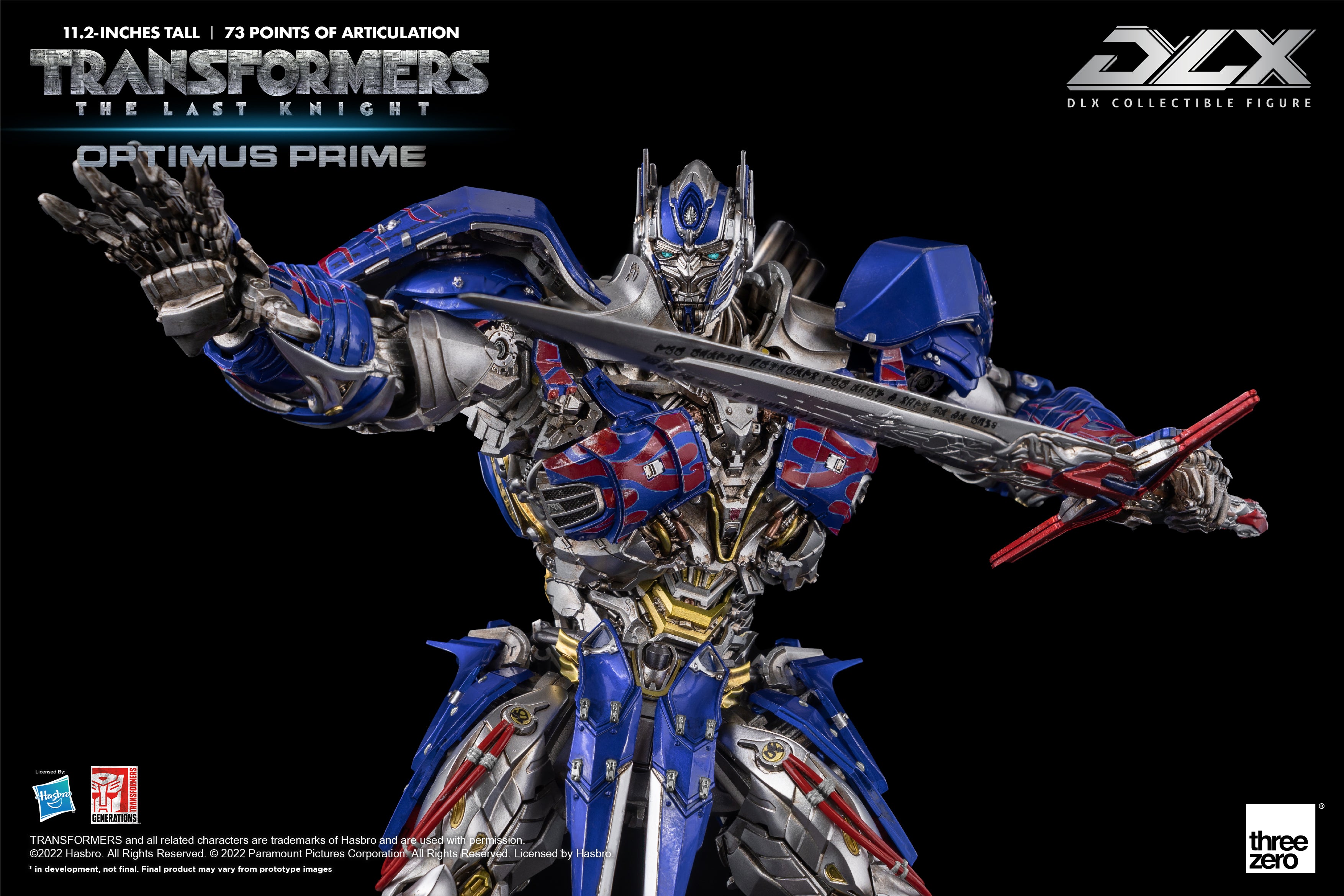PRE-ORDER Transformers: The Last Knight – DLX Optimus Prime