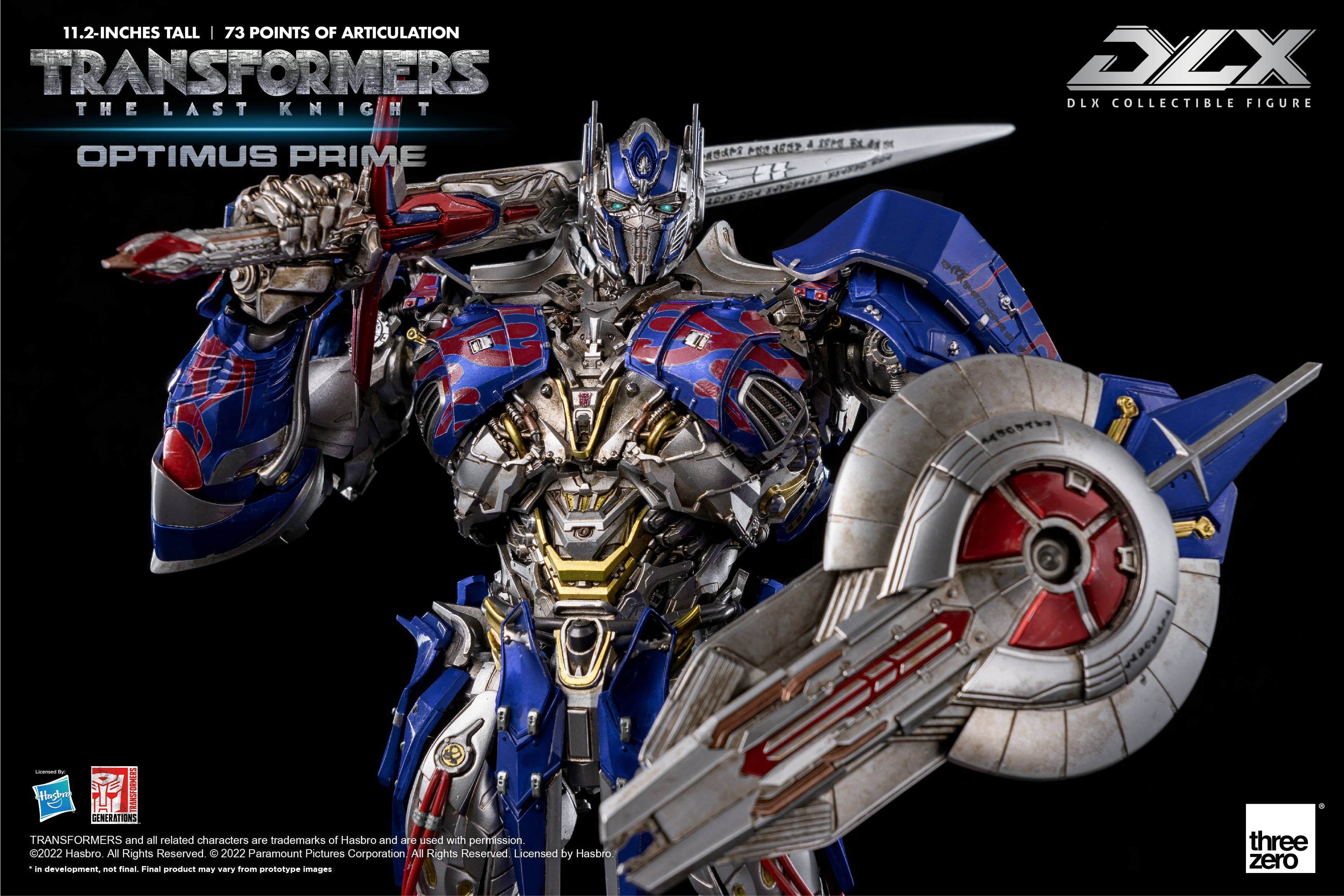 PRE-ORDER Transformers: The Last Knight – DLX Optimus Prime
