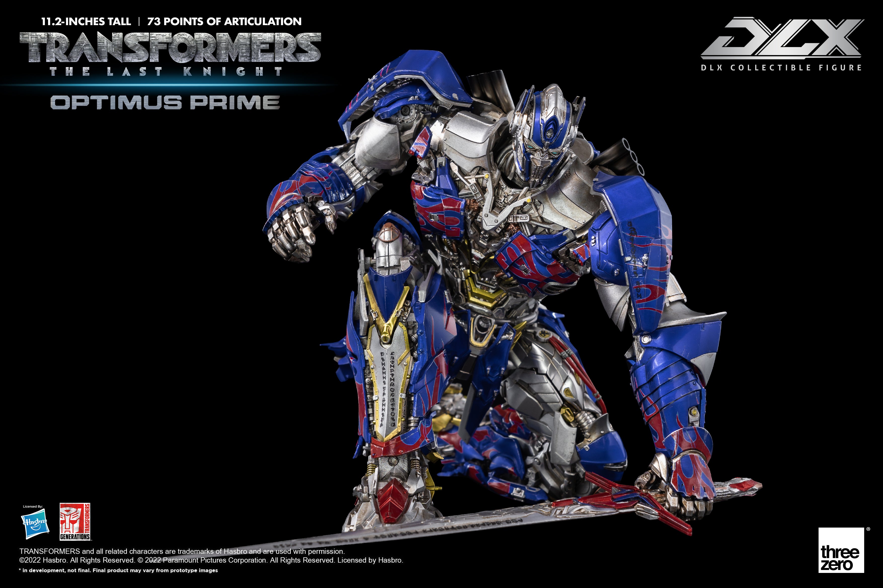 PRE-ORDER Transformers: The Last Knight – DLX Optimus Prime