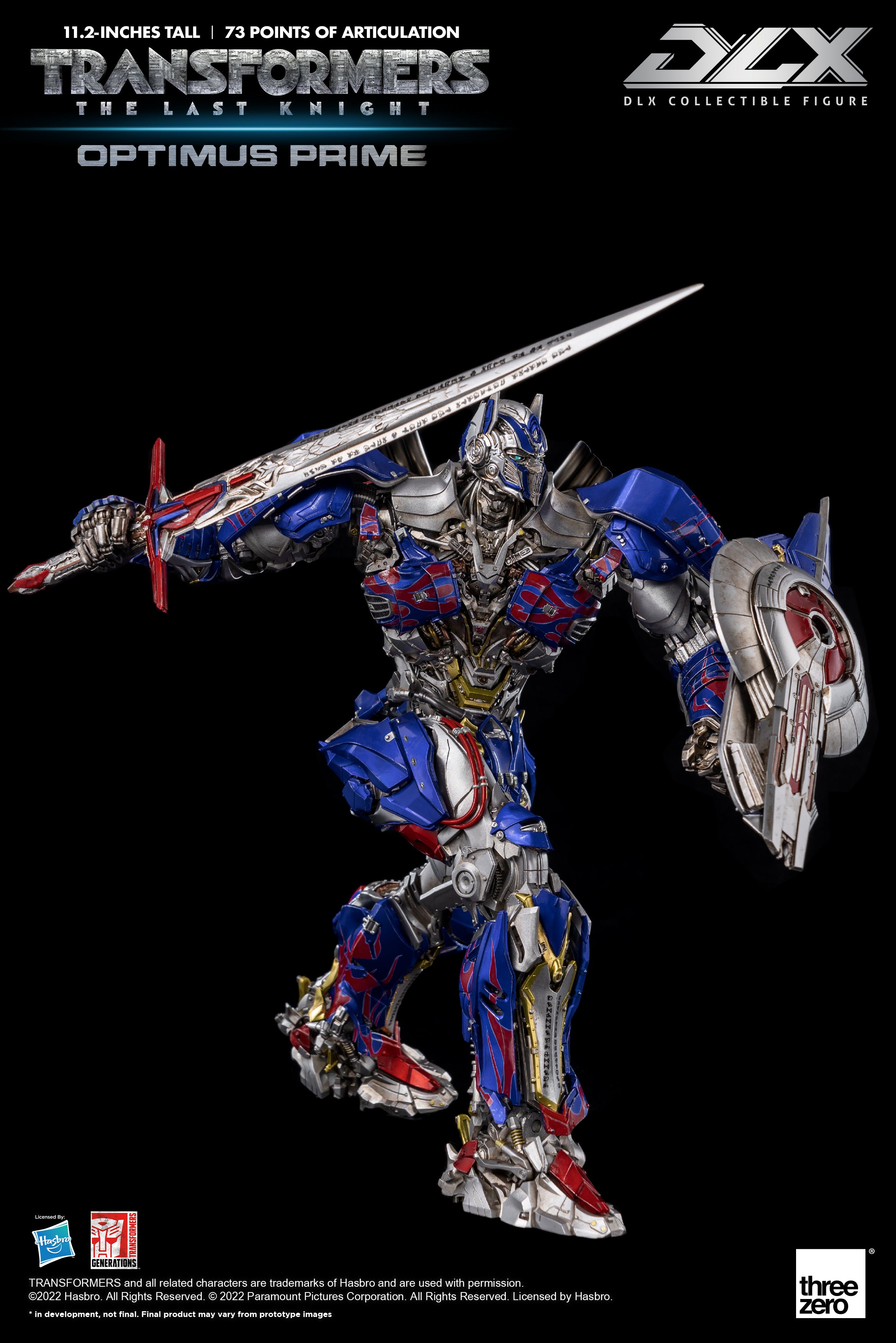 PRE-ORDER Transformers: The Last Knight – DLX Optimus Prime