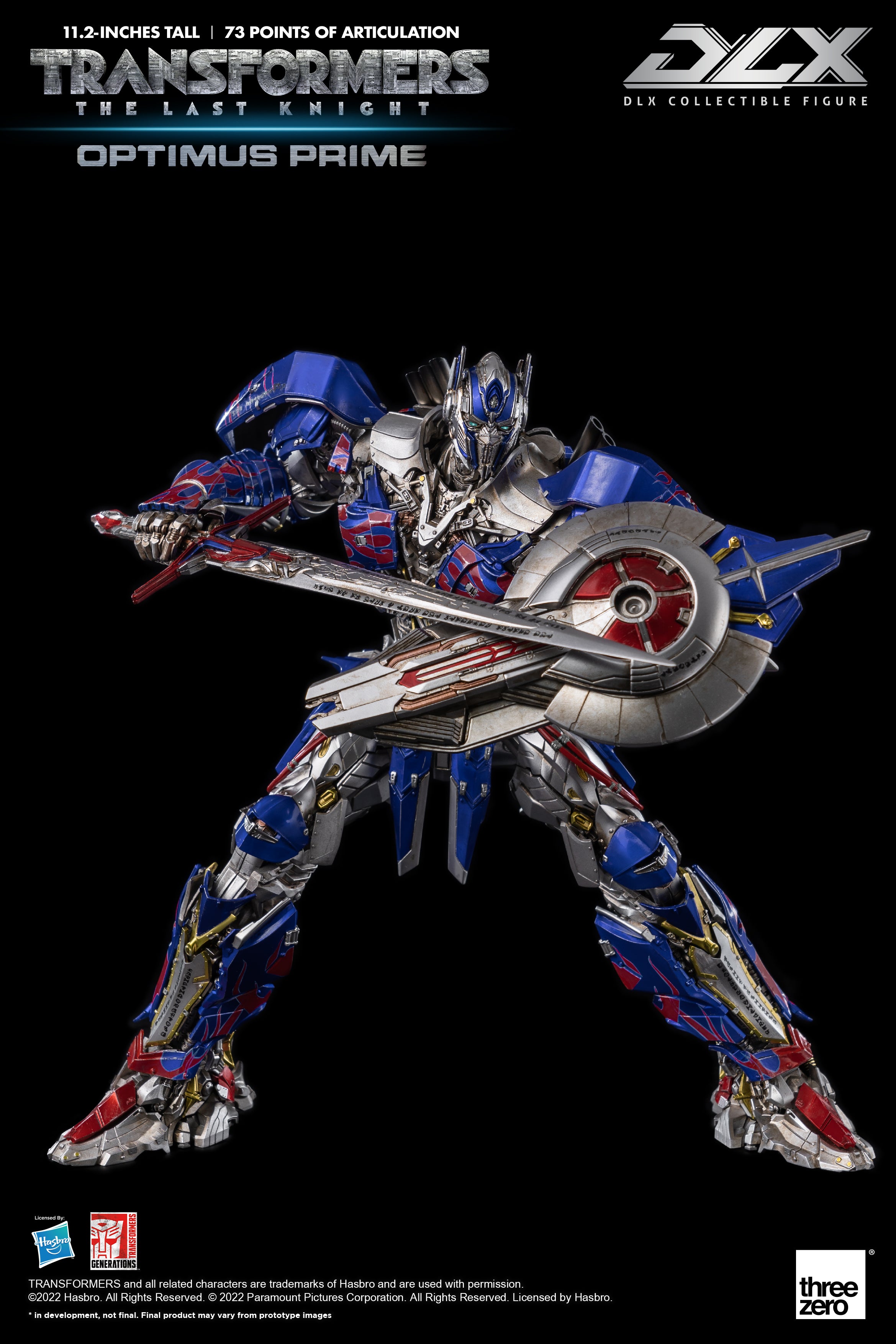 PRE-ORDER Transformers: The Last Knight – DLX Optimus Prime