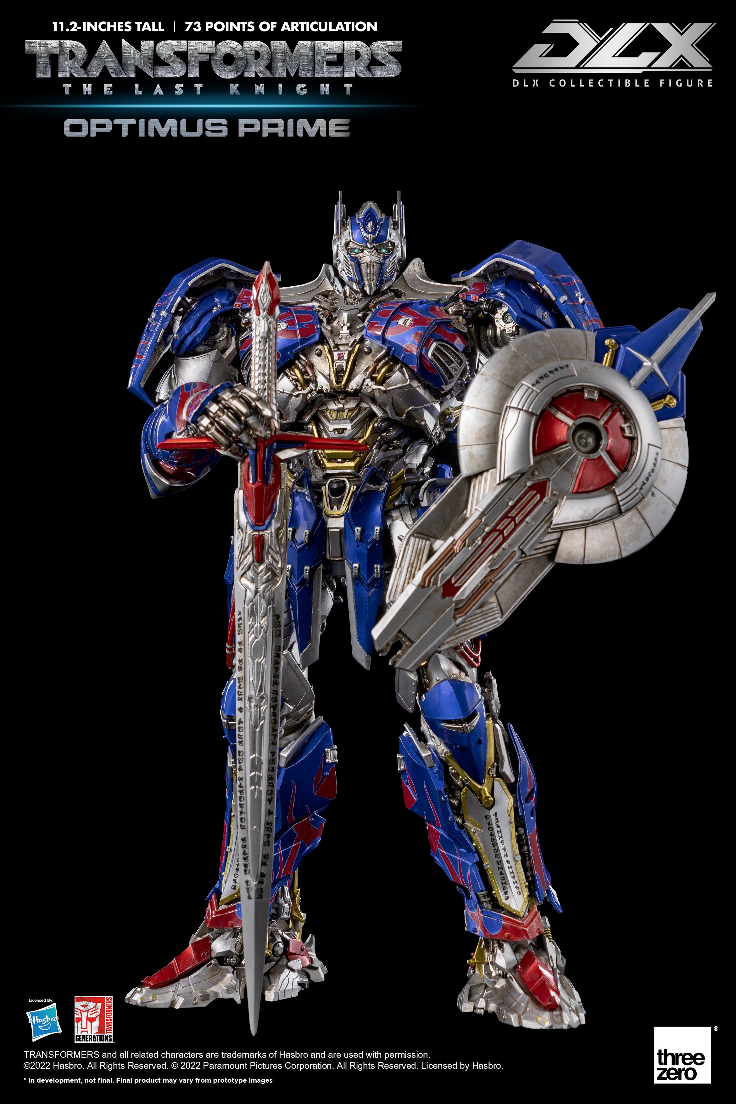 PRE-ORDER Transformers: The Last Knight – DLX Optimus Prime