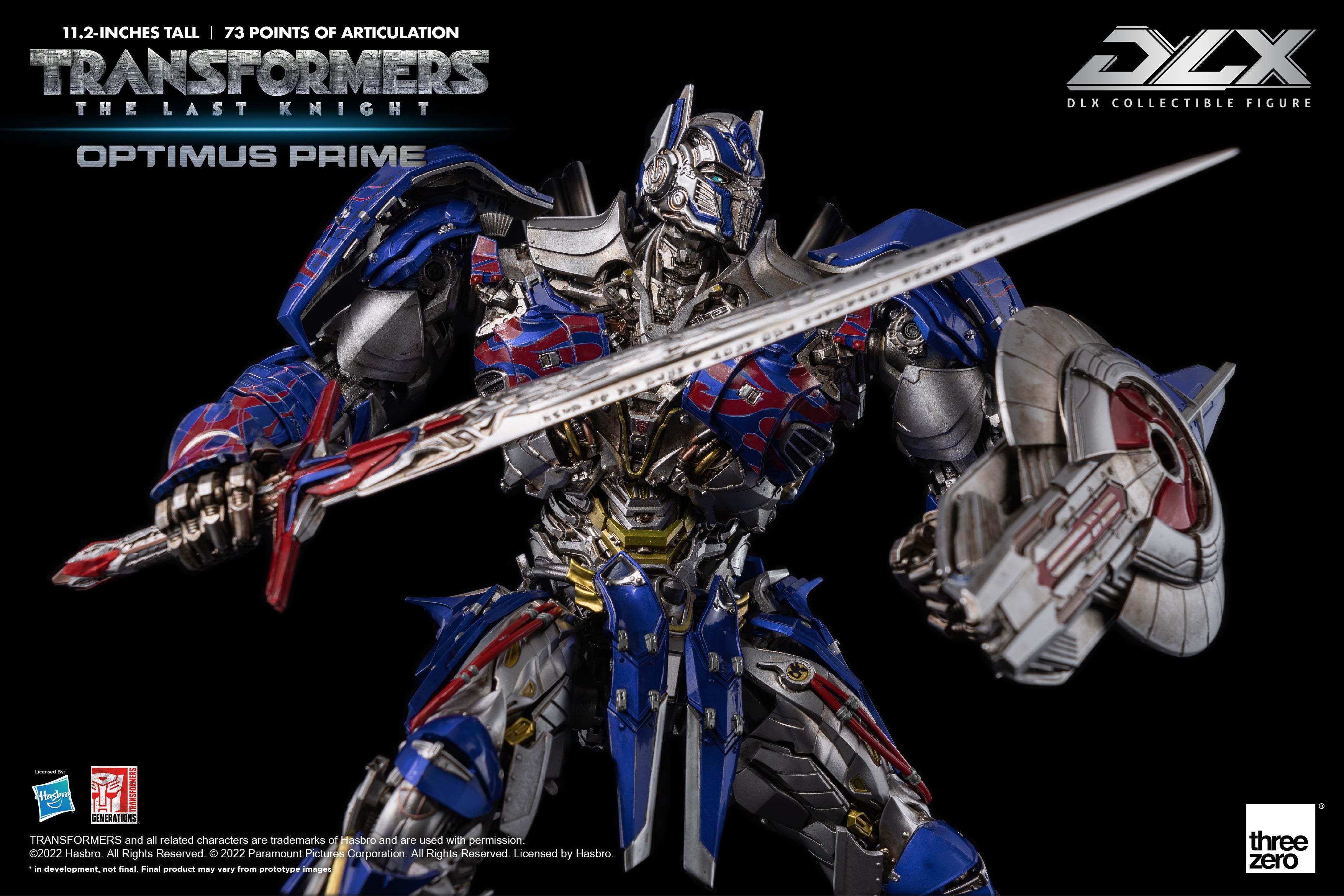 PRE-ORDER Transformers: The Last Knight – DLX Optimus Prime