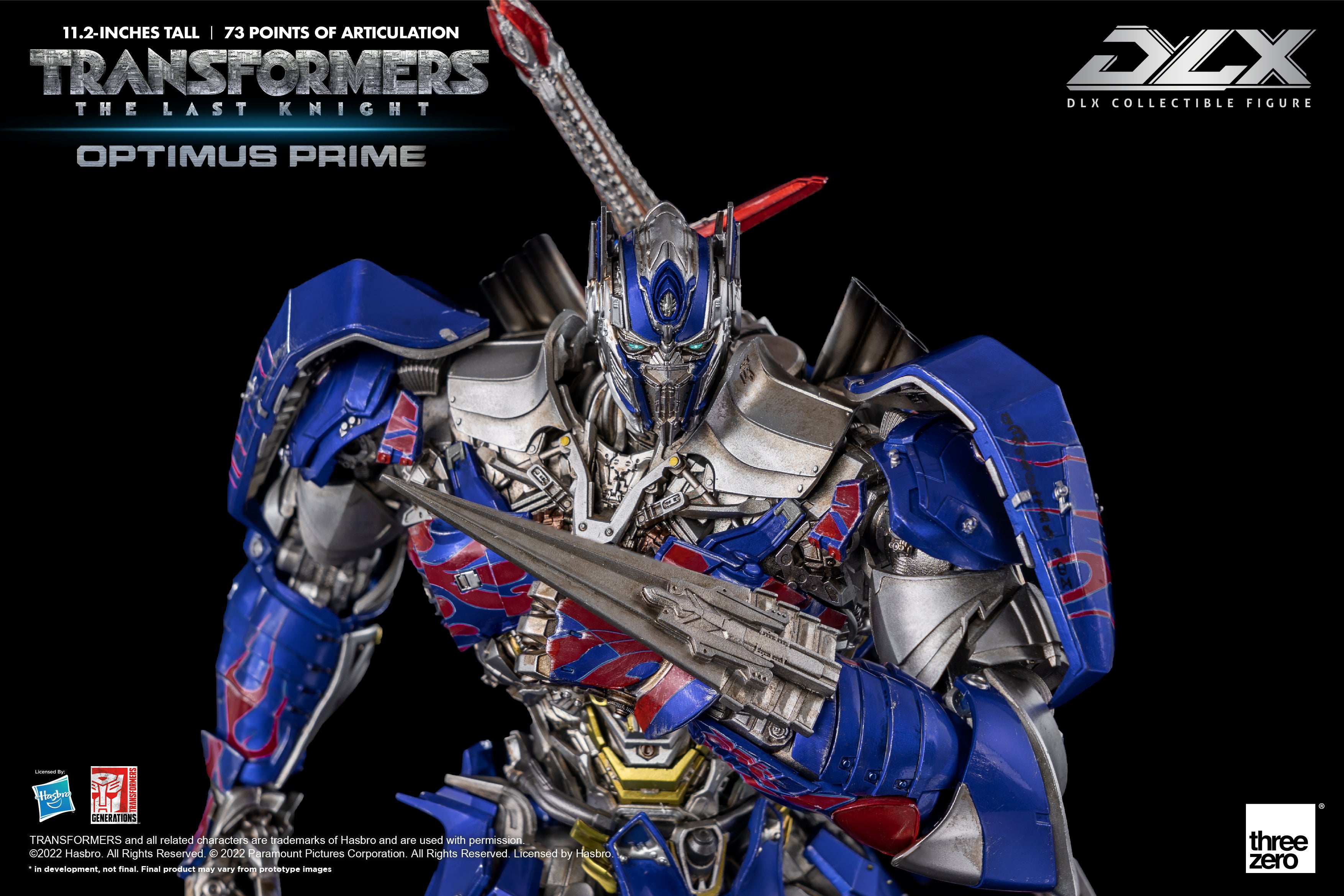 PRE-ORDER Transformers: The Last Knight – DLX Optimus Prime