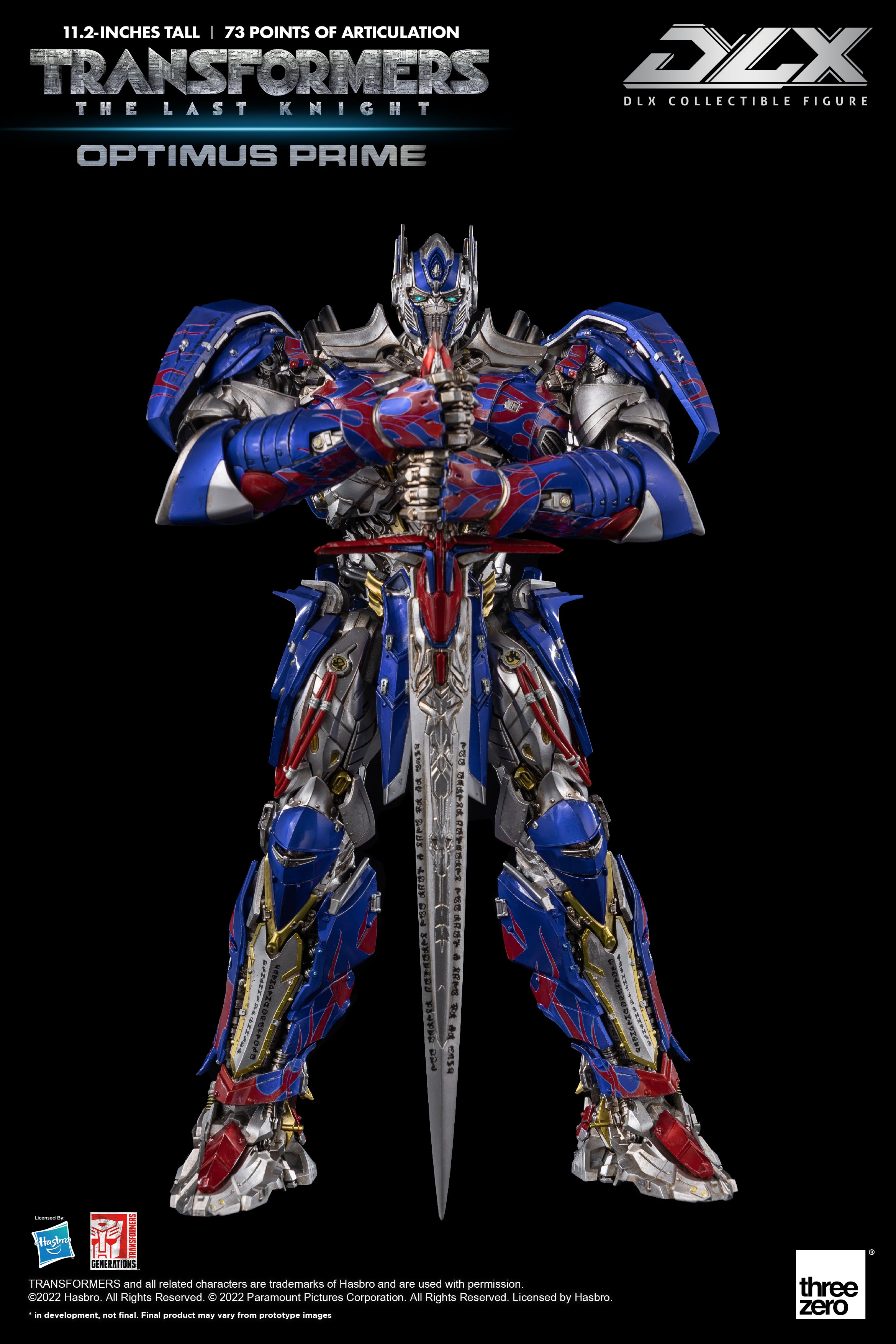 PRE-ORDER Transformers: The Last Knight – DLX Optimus Prime