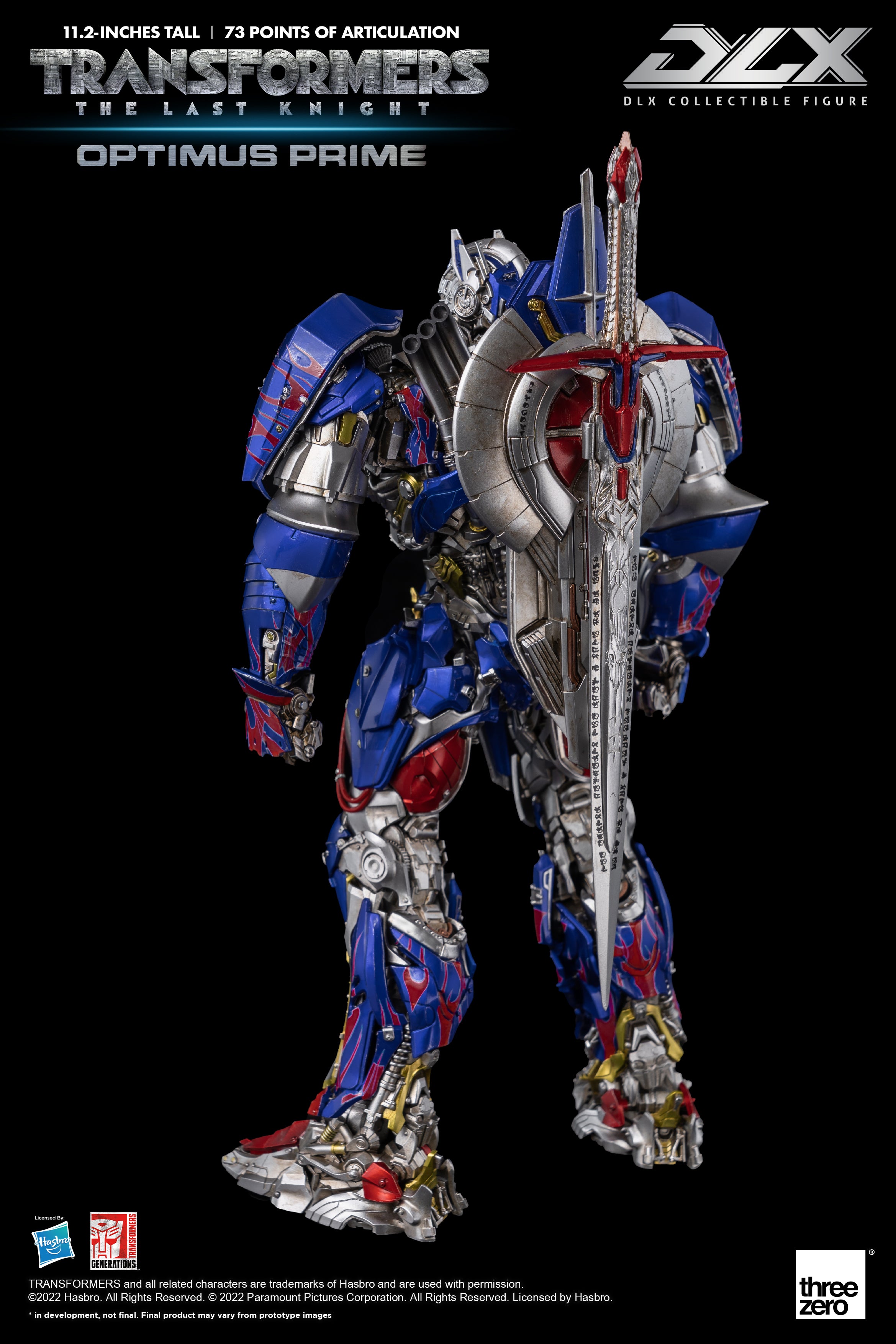 PRE-ORDER Transformers: The Last Knight – DLX Optimus Prime