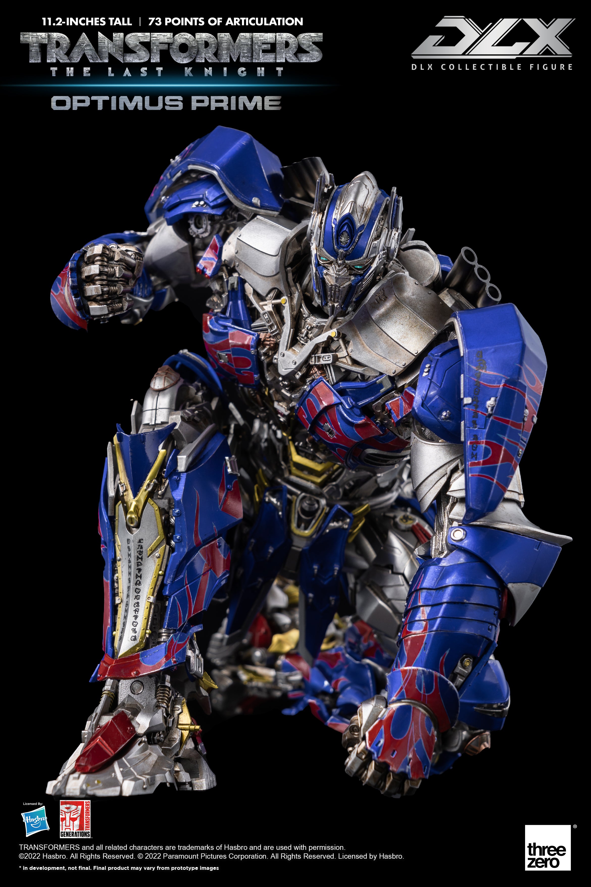PRE-ORDER Transformers: The Last Knight – DLX Optimus Prime