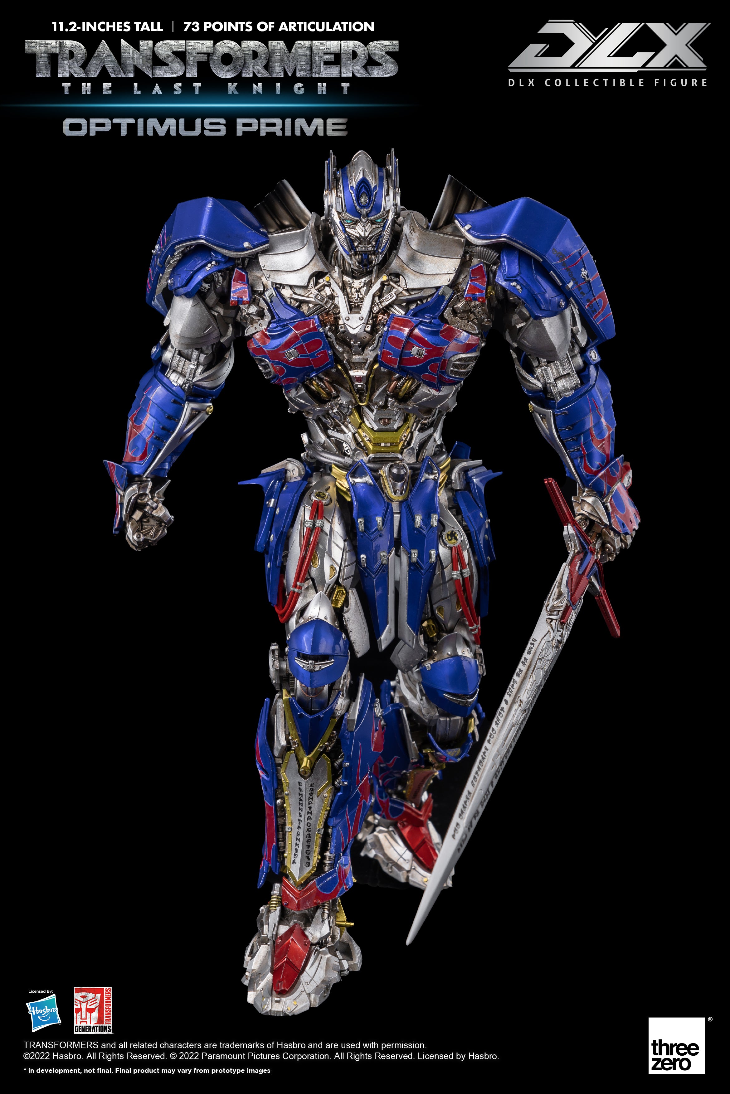 PRE-ORDER Transformers: The Last Knight – DLX Optimus Prime