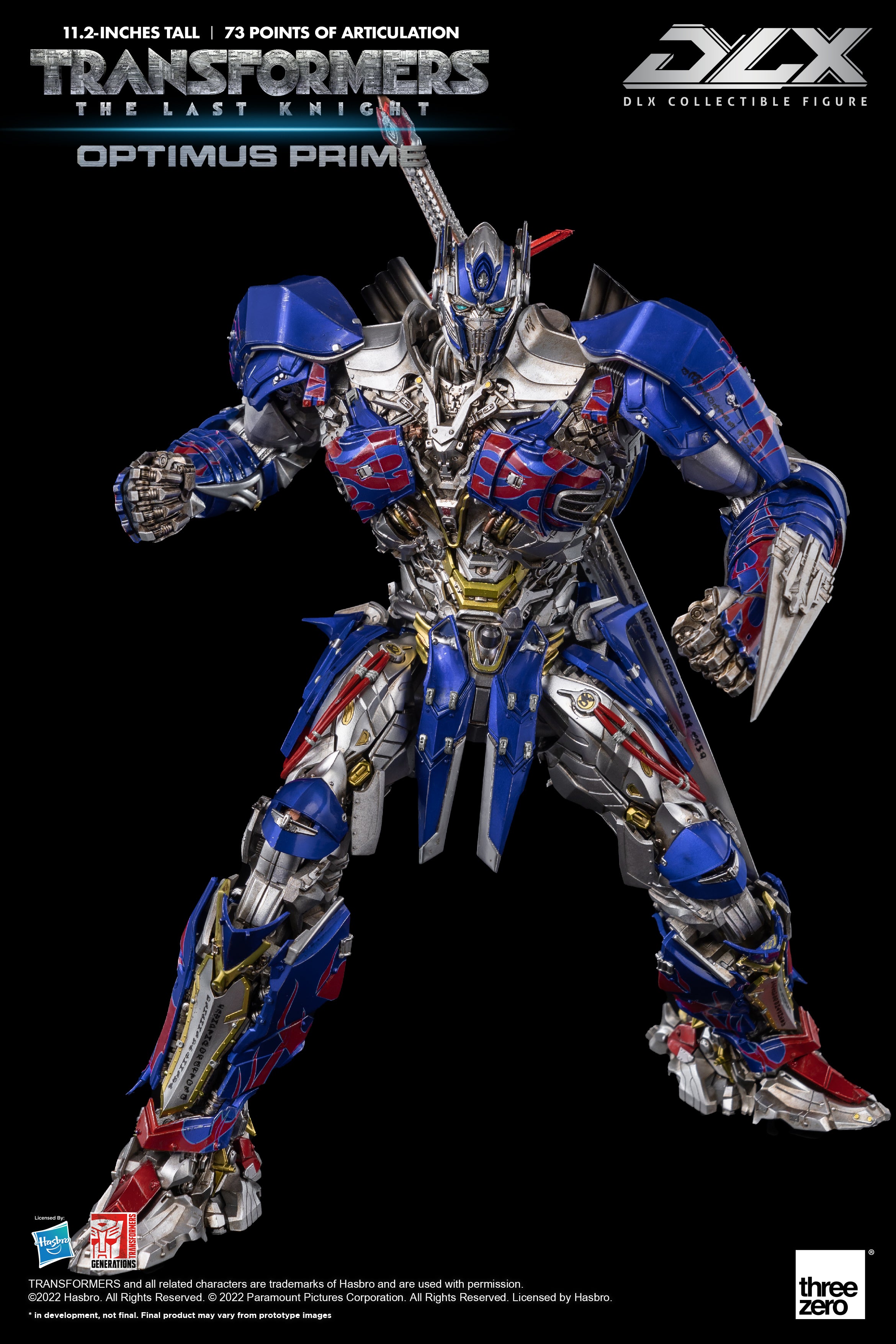 PRE-ORDER Transformers: The Last Knight – DLX Optimus Prime